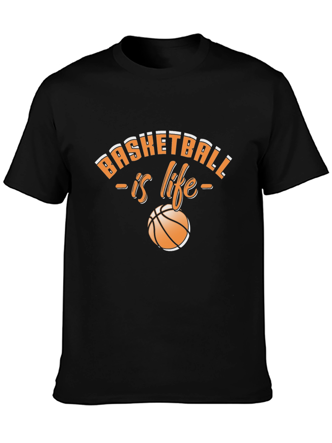 Basketball is Life Graphic T-Shirt