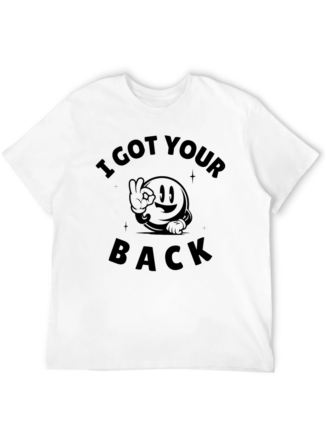 I Got Your Back Black Graphic Tee