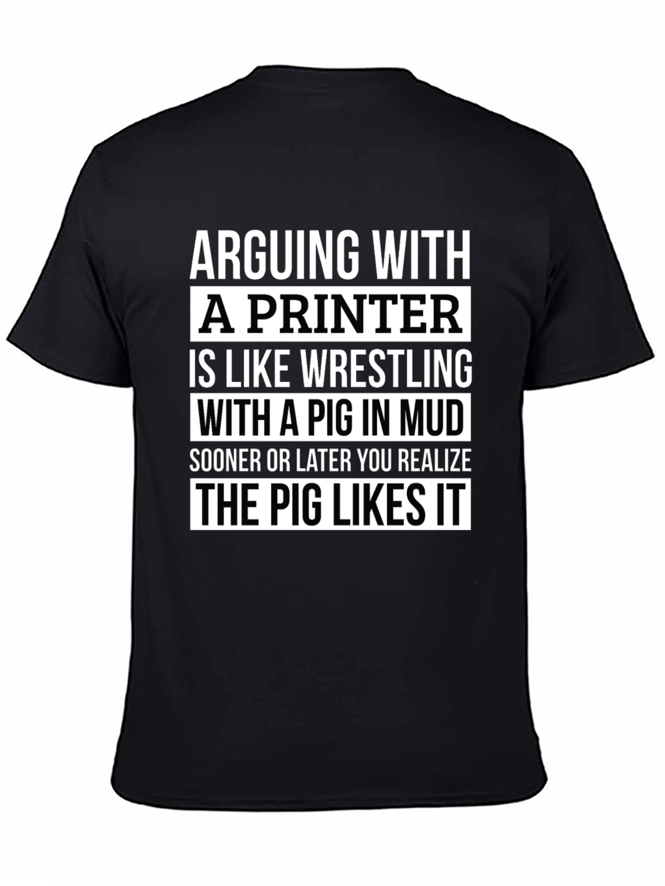 Arguing with a Printer Graphic T-Shirt