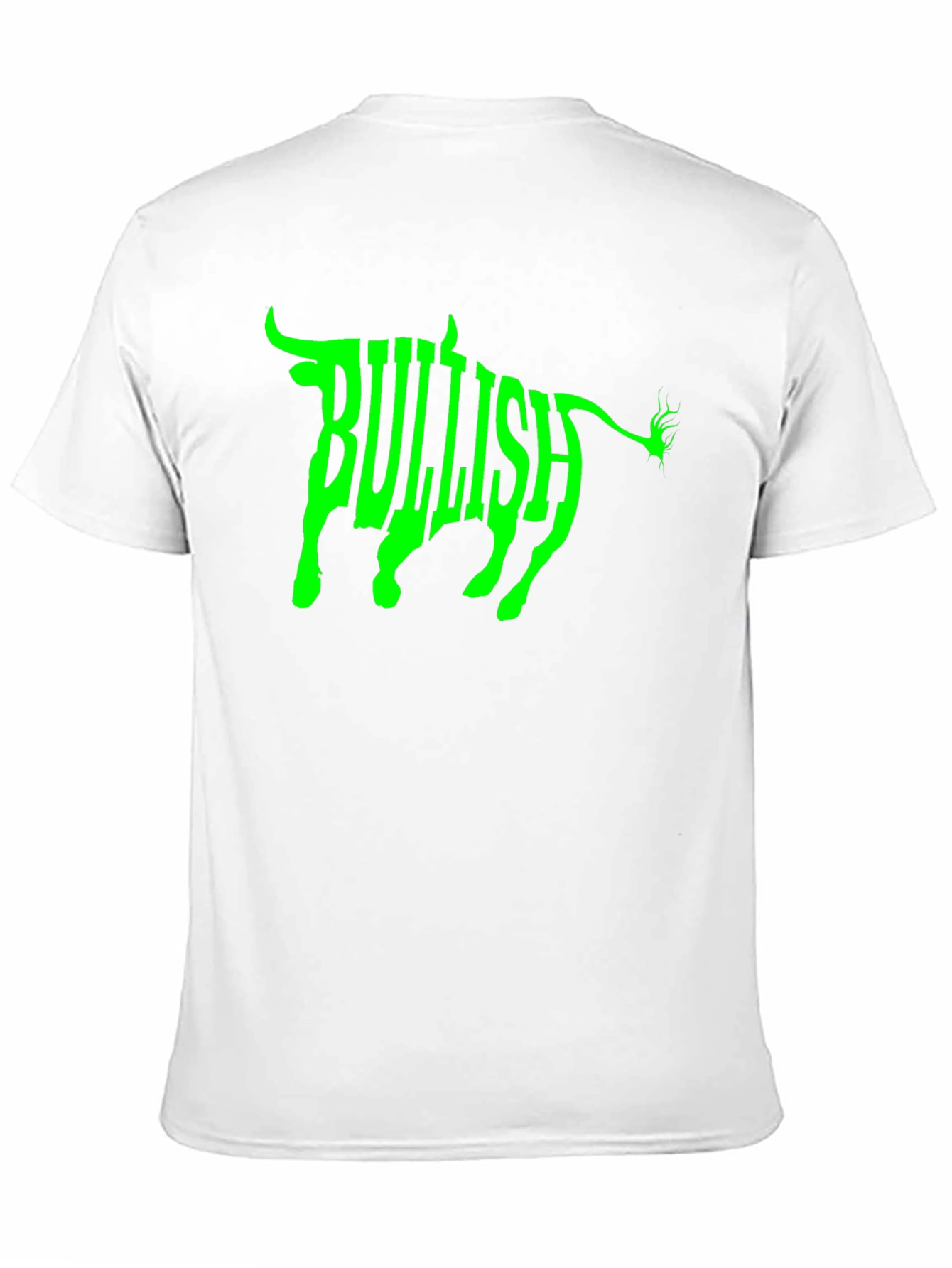 Bullish Graphic Tee - Black Cotton T-Shirt