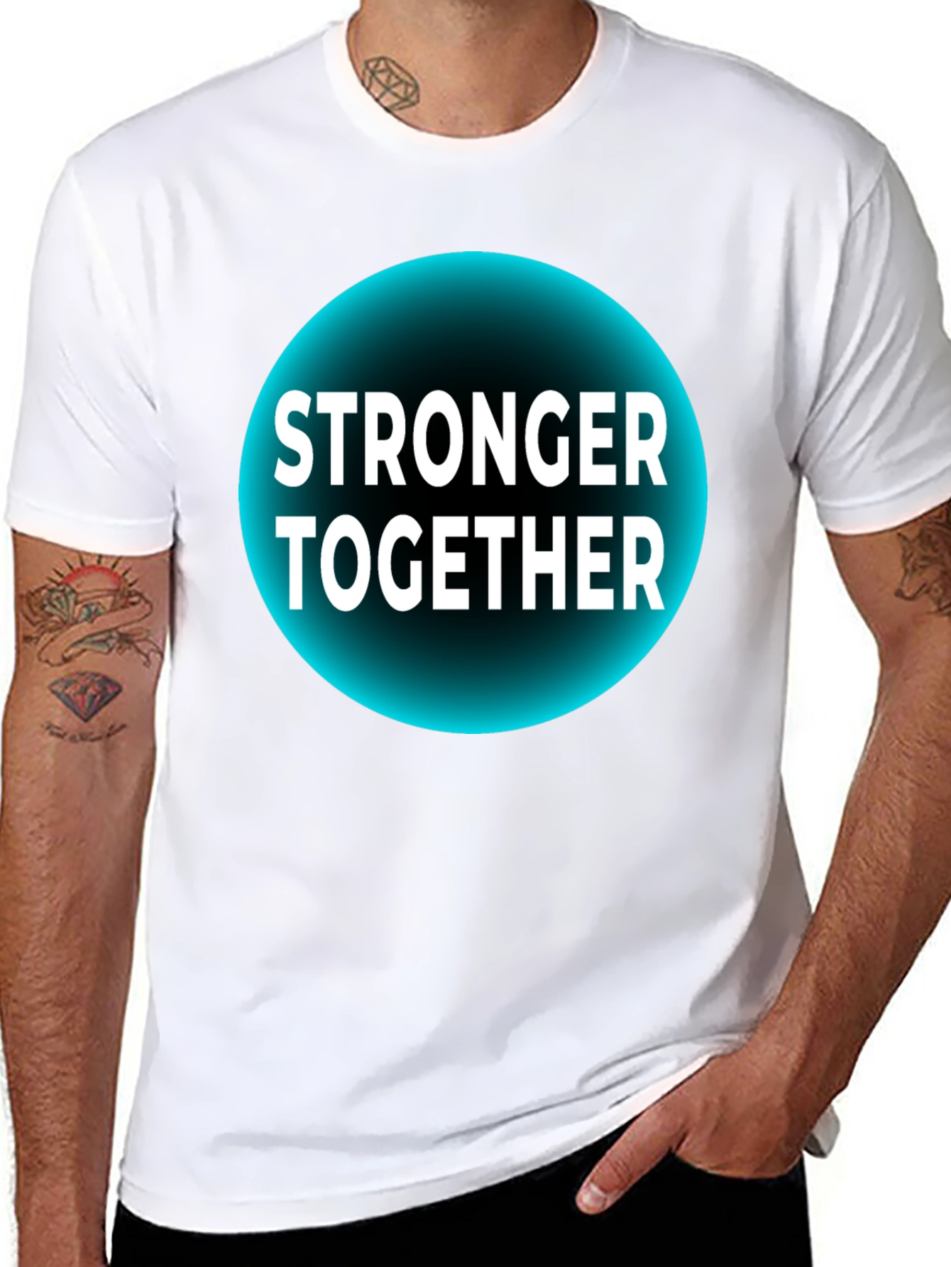 Stronger Together Graphic Tee - Unity & Support
