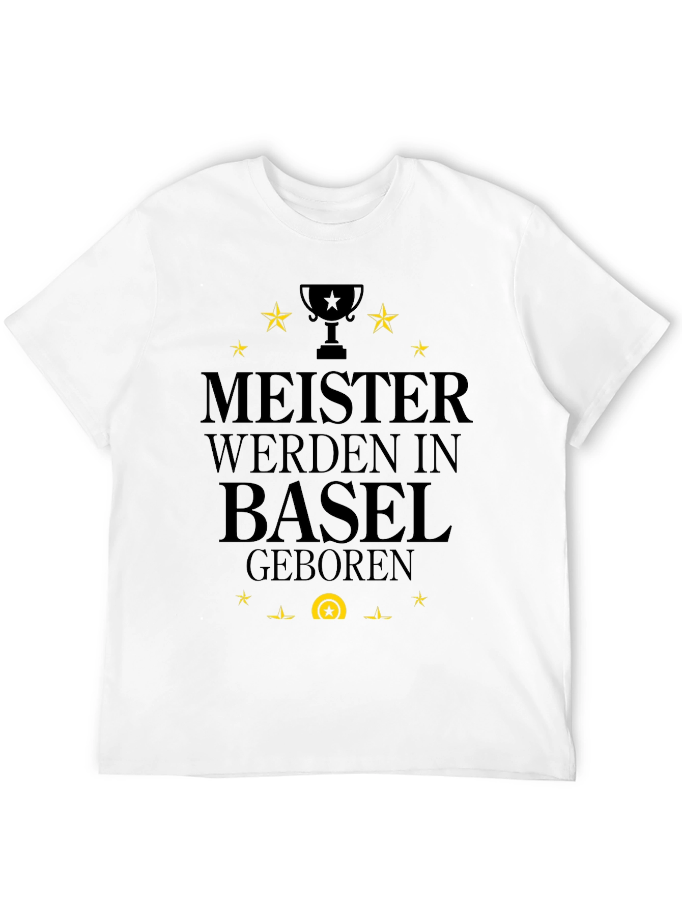 Basel Champion T-Shirt - Black Graphic Tee