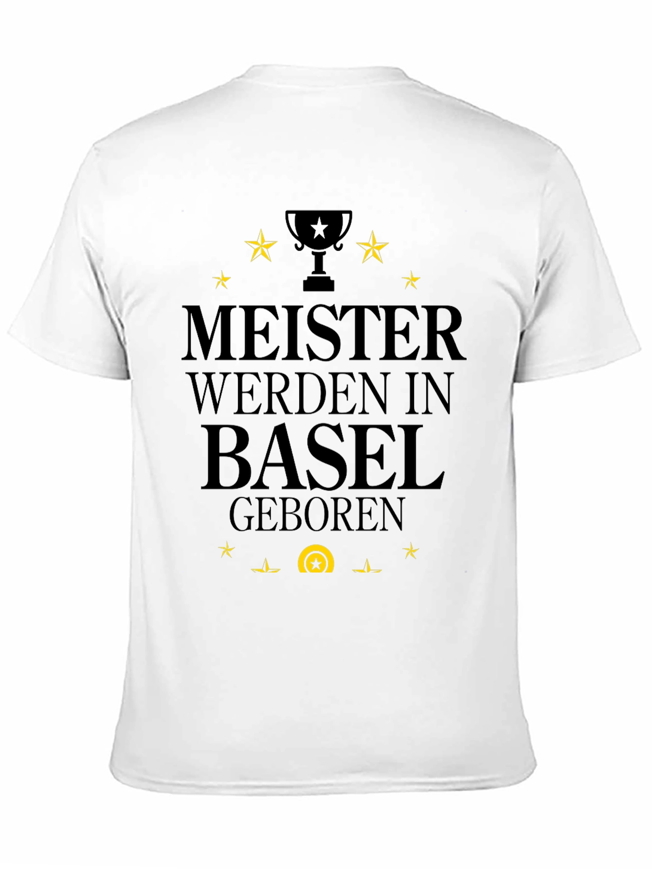 Basel Champion T-Shirt - Black Graphic Tee