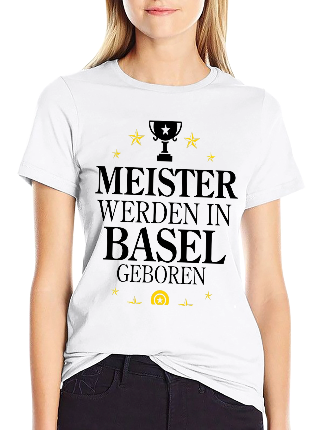 Basel Champion T-Shirt - Black Graphic Tee