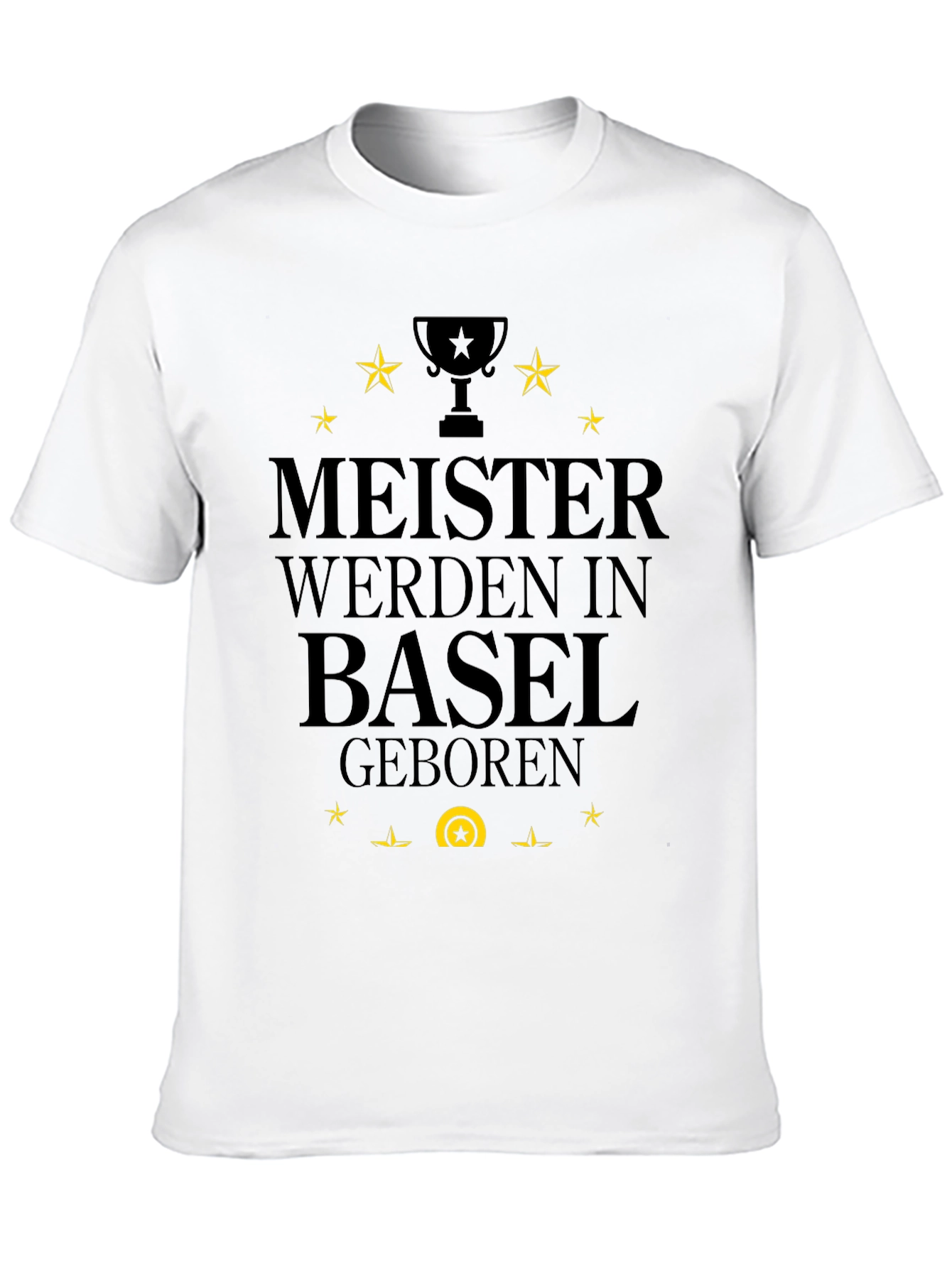 Basel Champion T-Shirt - Black Graphic Tee