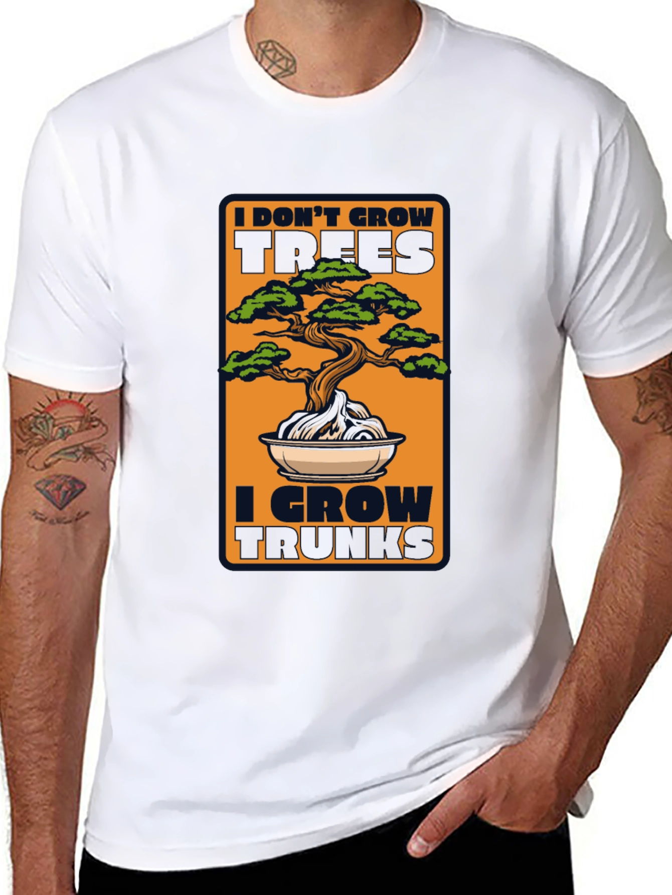 Bonsai Tree T-Shirt - I Grow Trunks
