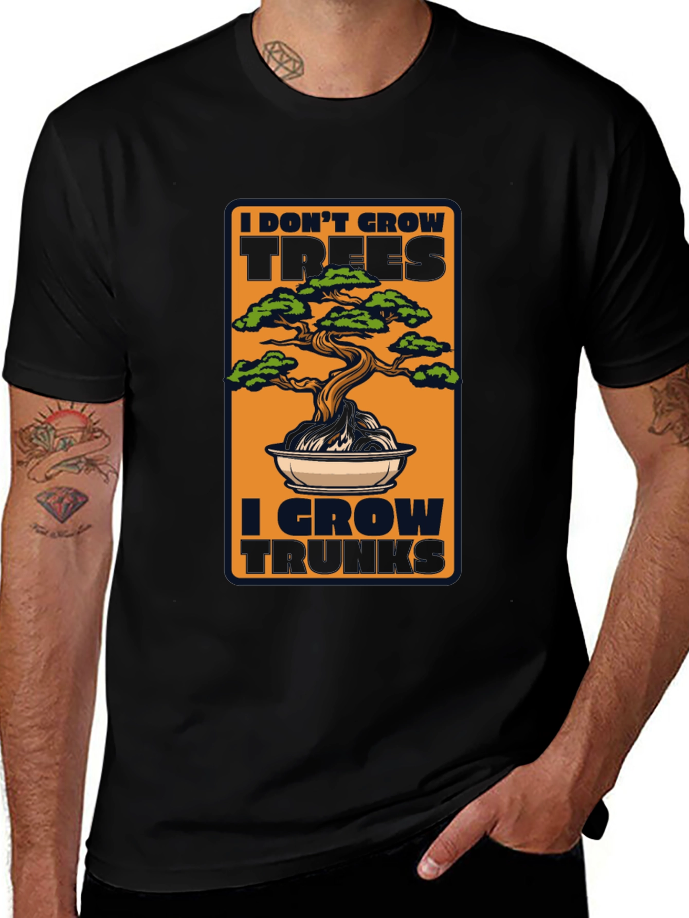 Bonsai Tree T-Shirt - I Grow Trunks