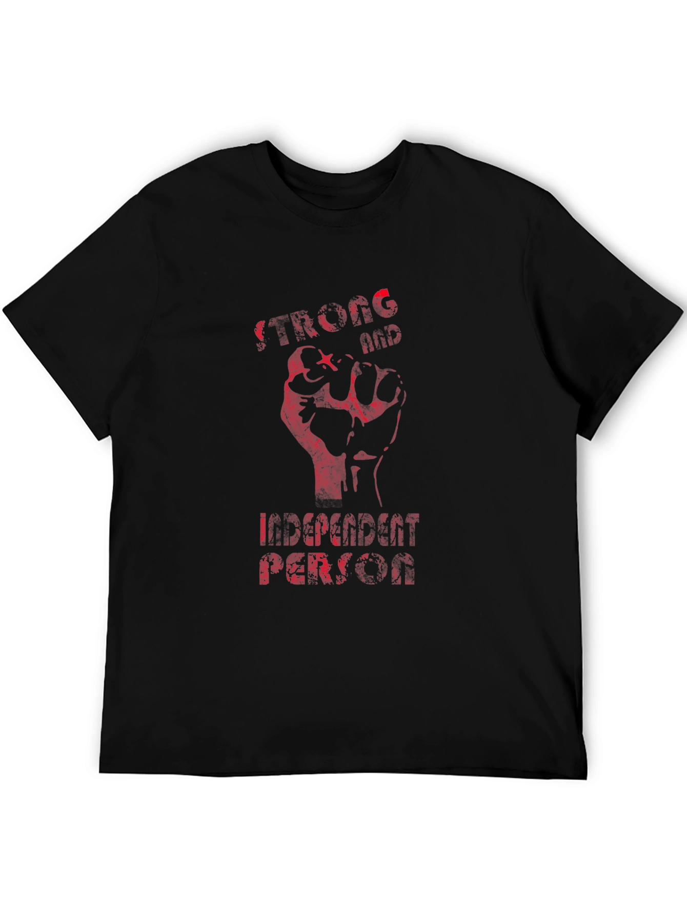Strong Independent Person Graphic Tee
