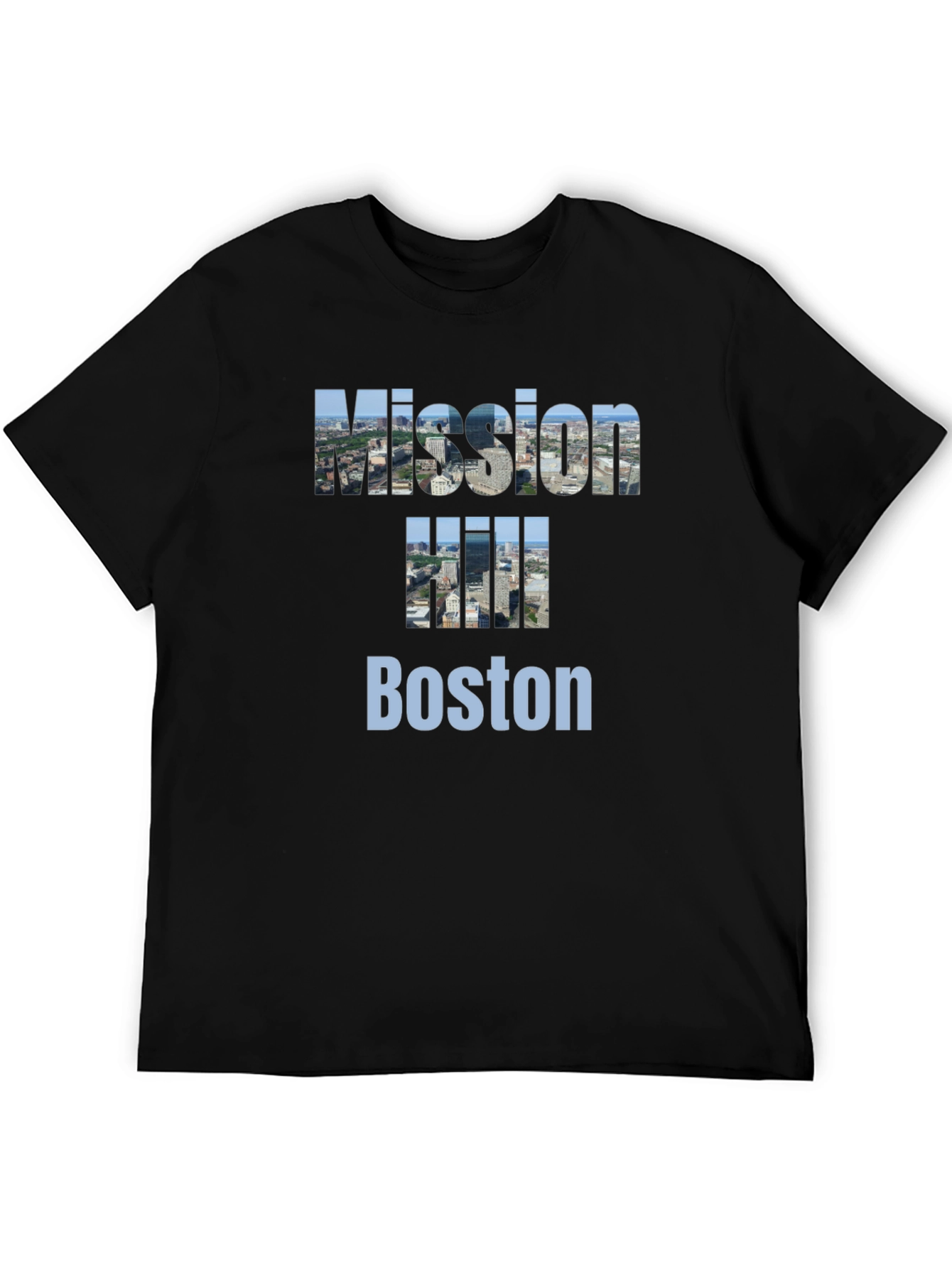 Mission Hill Boston Graphic Tee - Cityscape T-Shirt