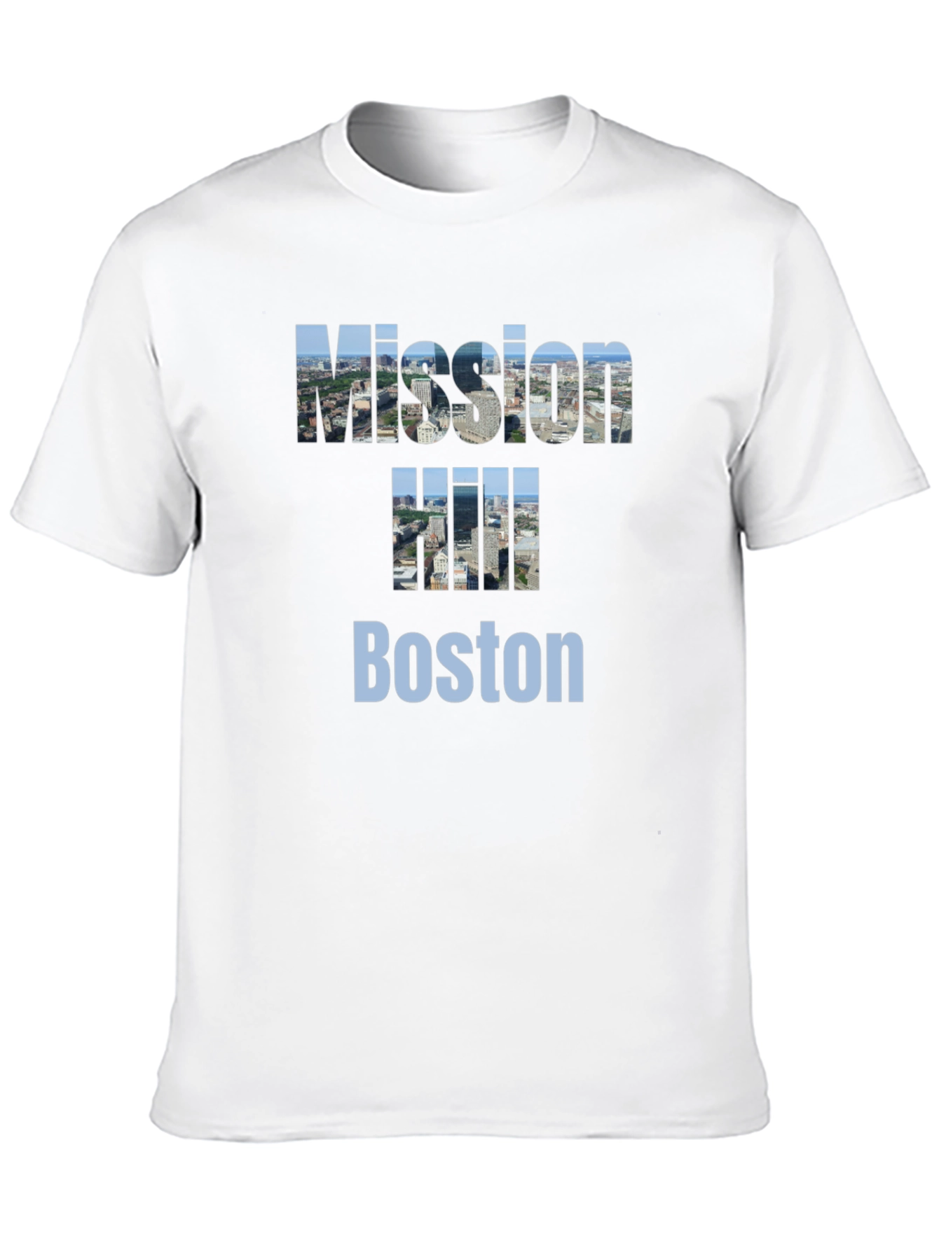 Mission Hill Boston Graphic Tee - Cityscape T-Shirt