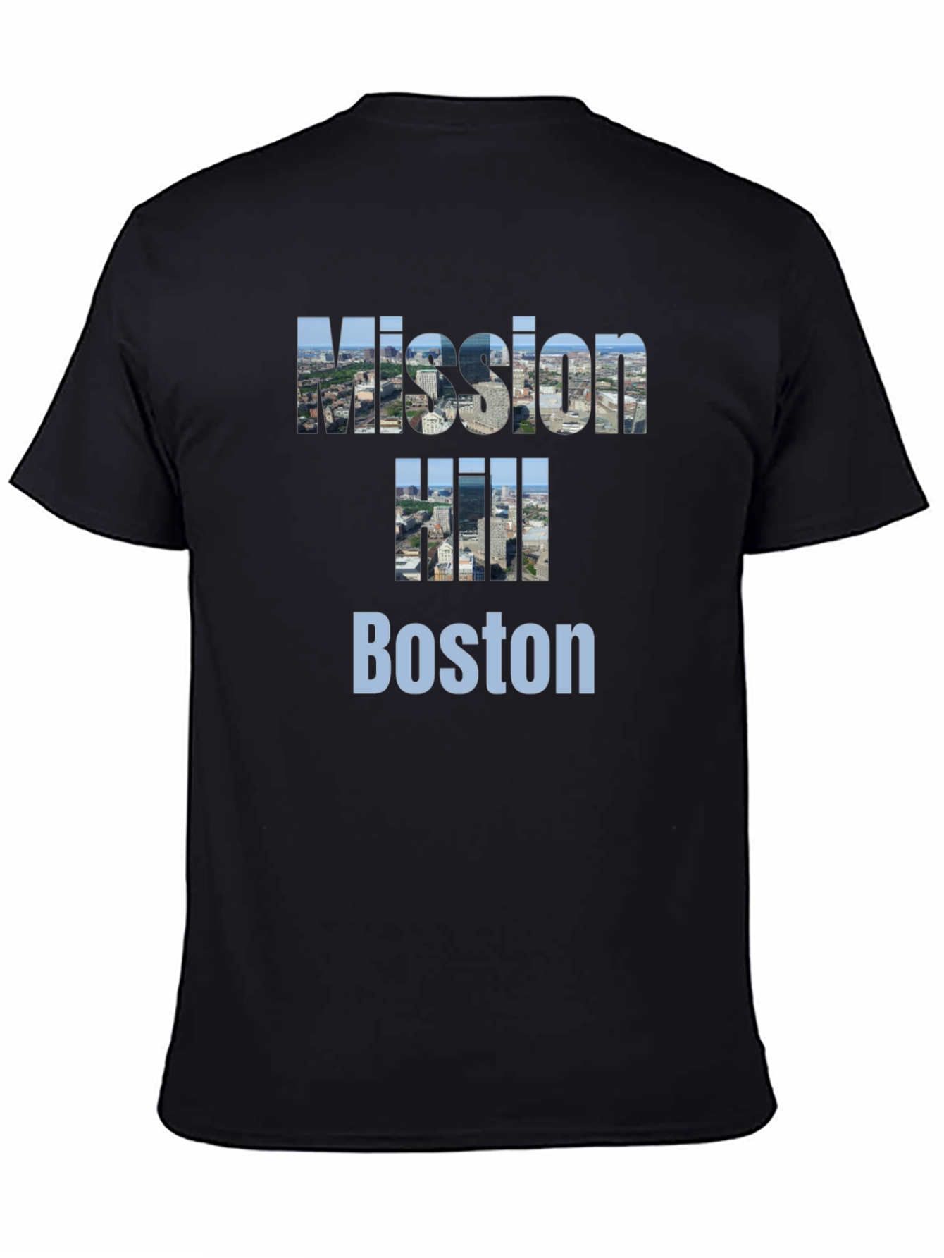 Mission Hill Boston Graphic Tee - Cityscape T-Shirt
