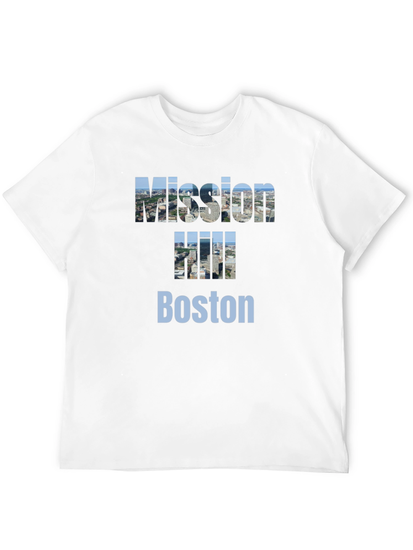 Mission Hill Boston Graphic Tee - Cityscape T-Shirt