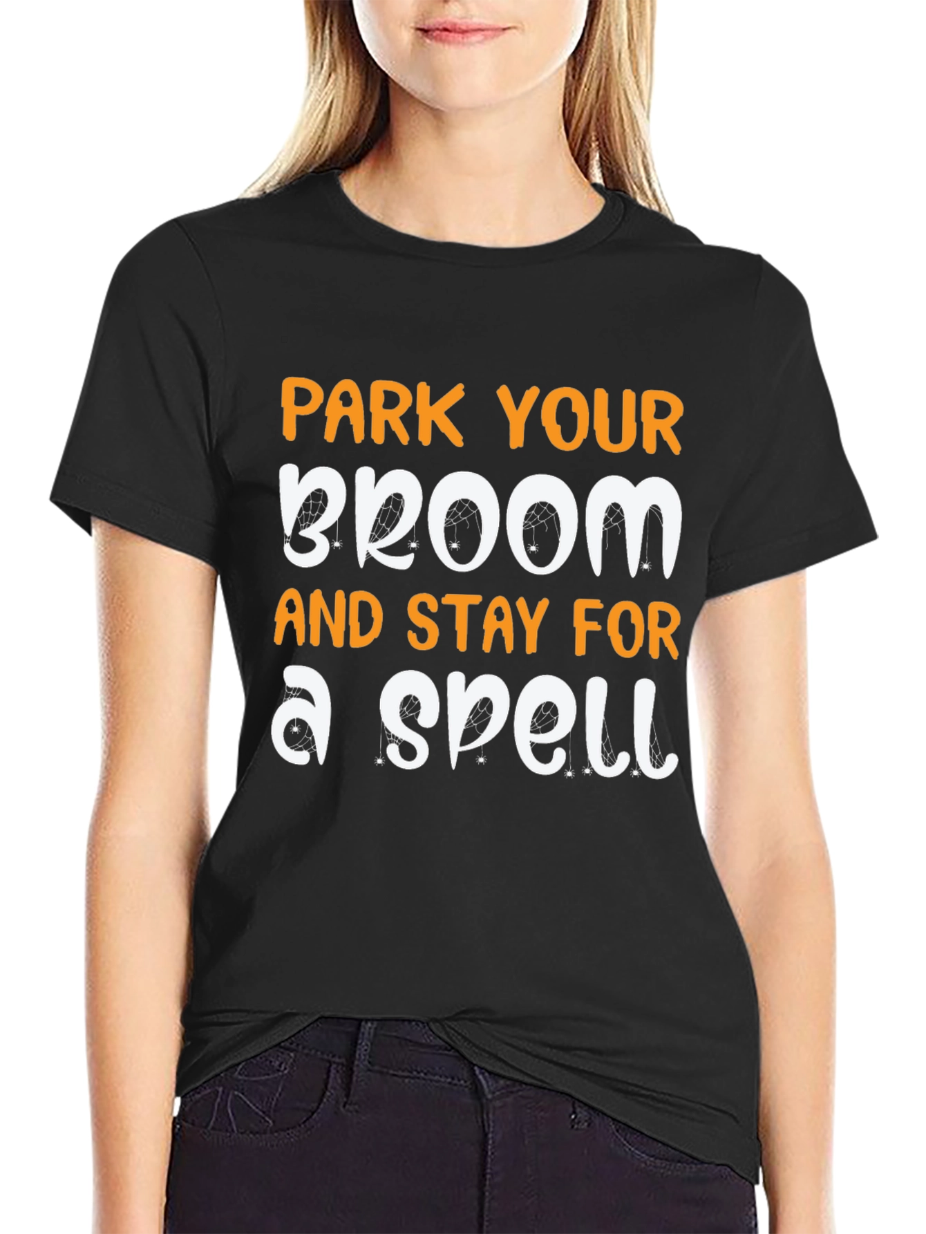 Park Your Broom Halloween T-Shirt