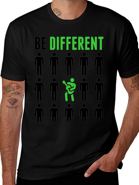 Be Different T-Shirt - Unique Graphic Tee