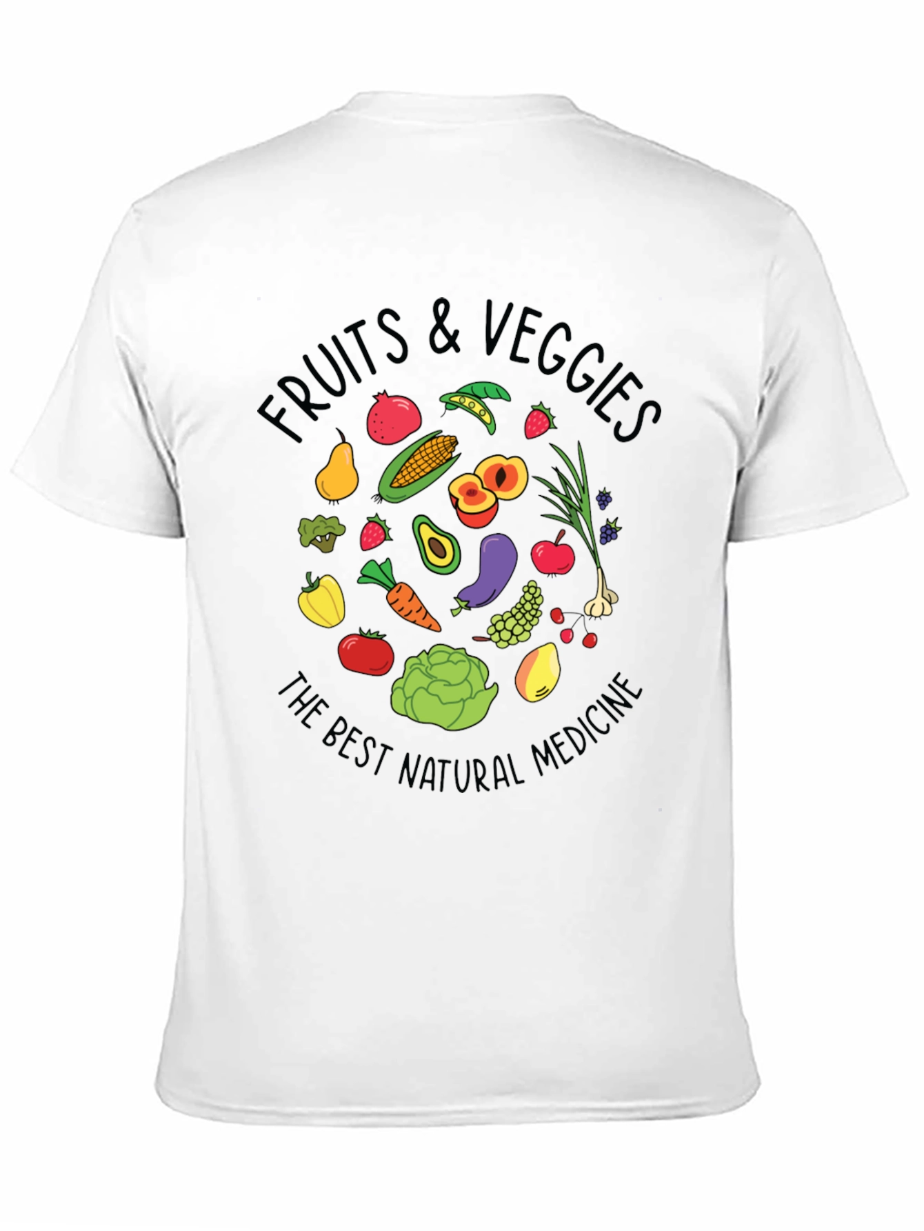 Fruits & Veggies T-Shirt - Natural Medicine Graphic Tee