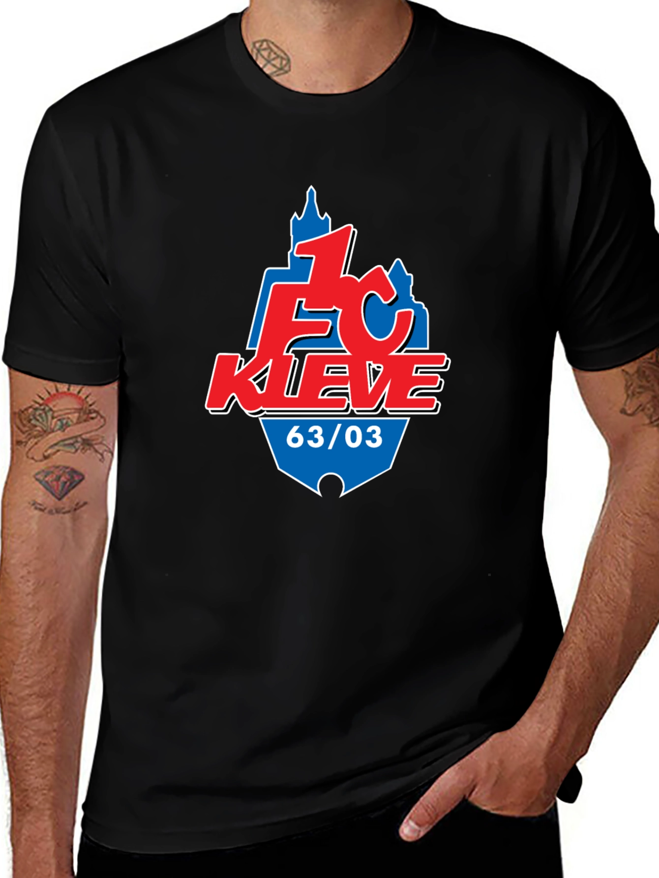 FC Kleve Graphic T-Shirt - Black