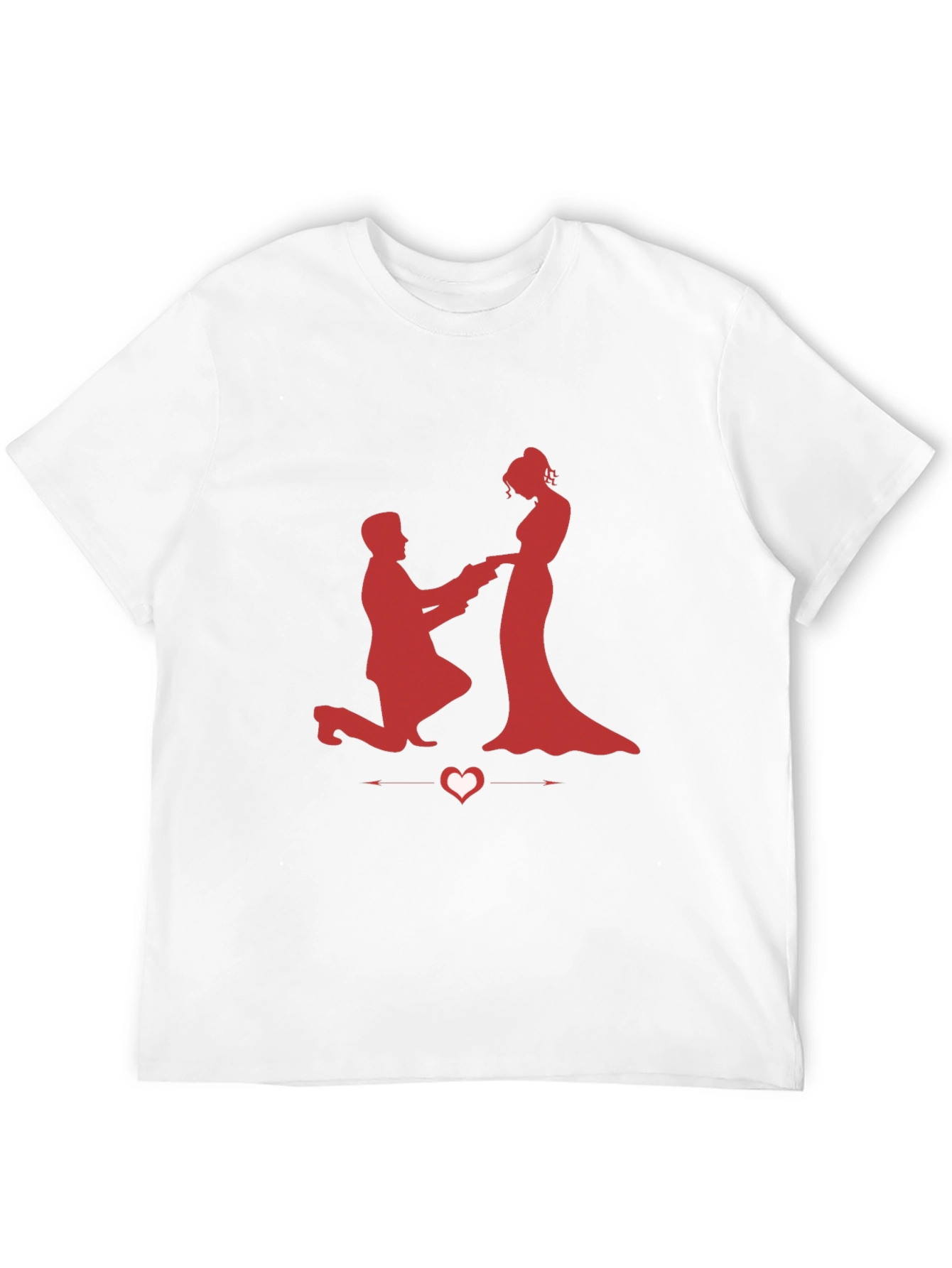 Romantic Proposal Graphic Tee