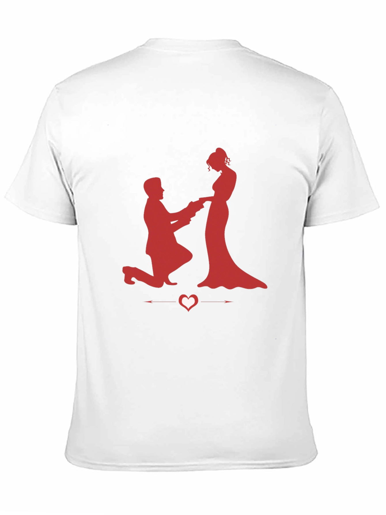 Romantic Proposal Graphic Tee