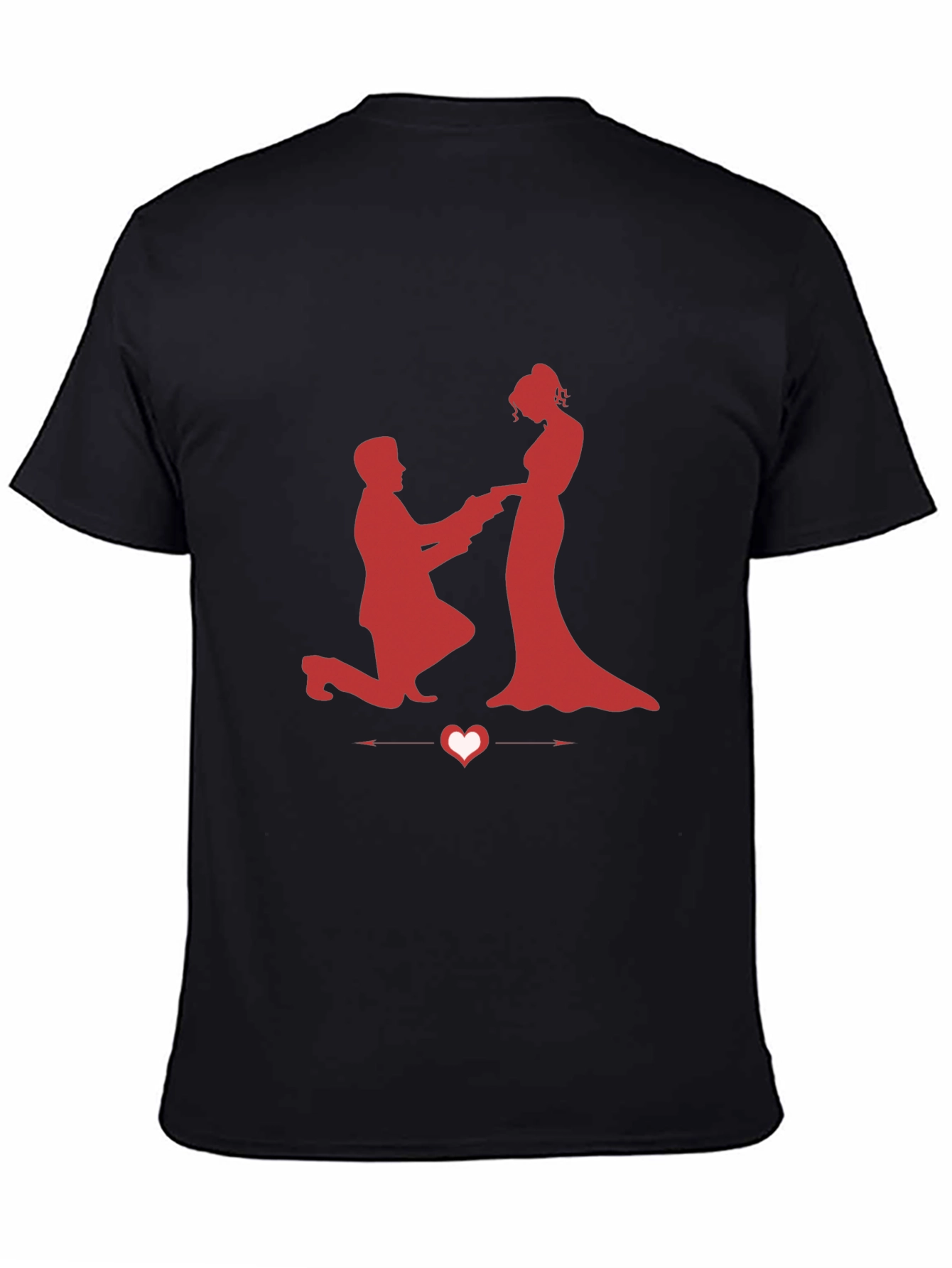 Romantic Proposal Graphic Tee