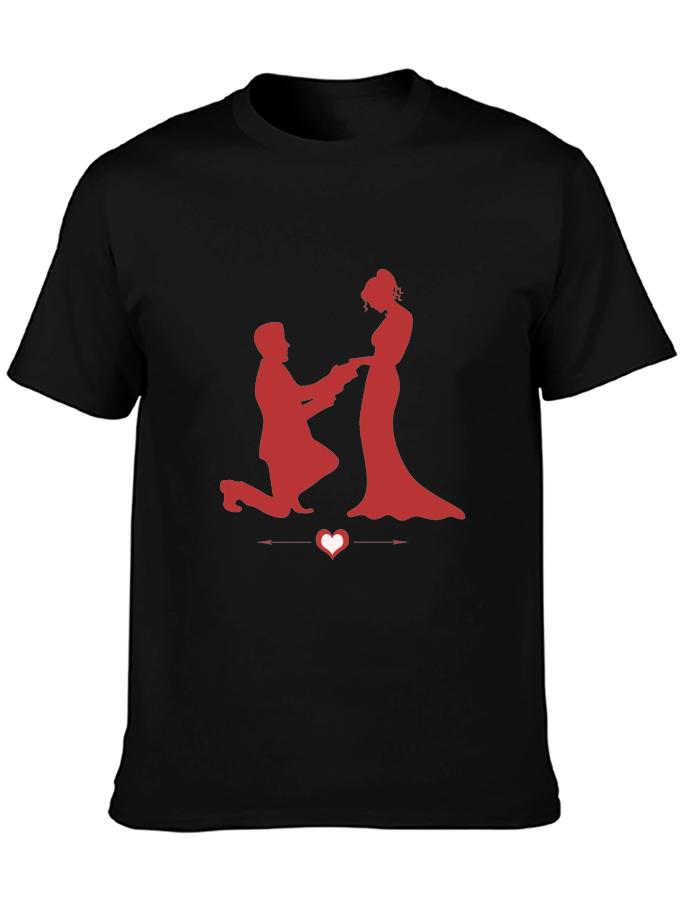 Romantic Proposal Graphic Tee