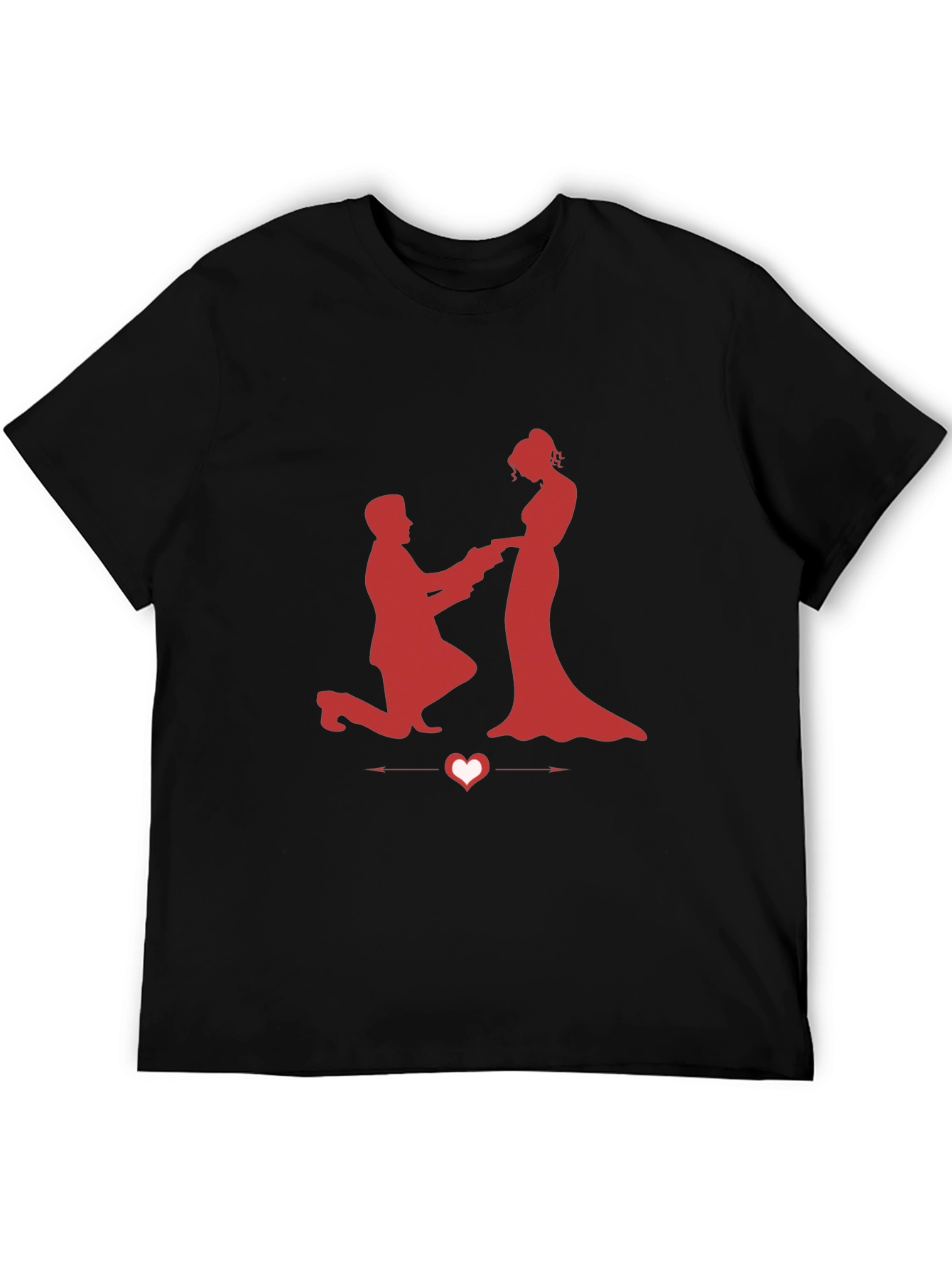 Romantic Proposal Graphic Tee