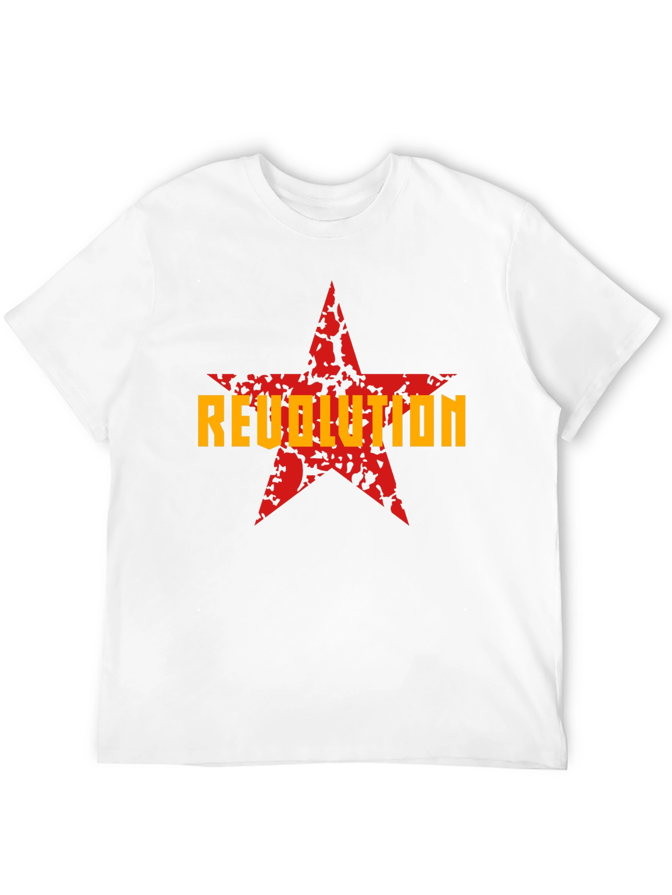 Revolution Star Graphic T-Shirt - Bold Statement Tee