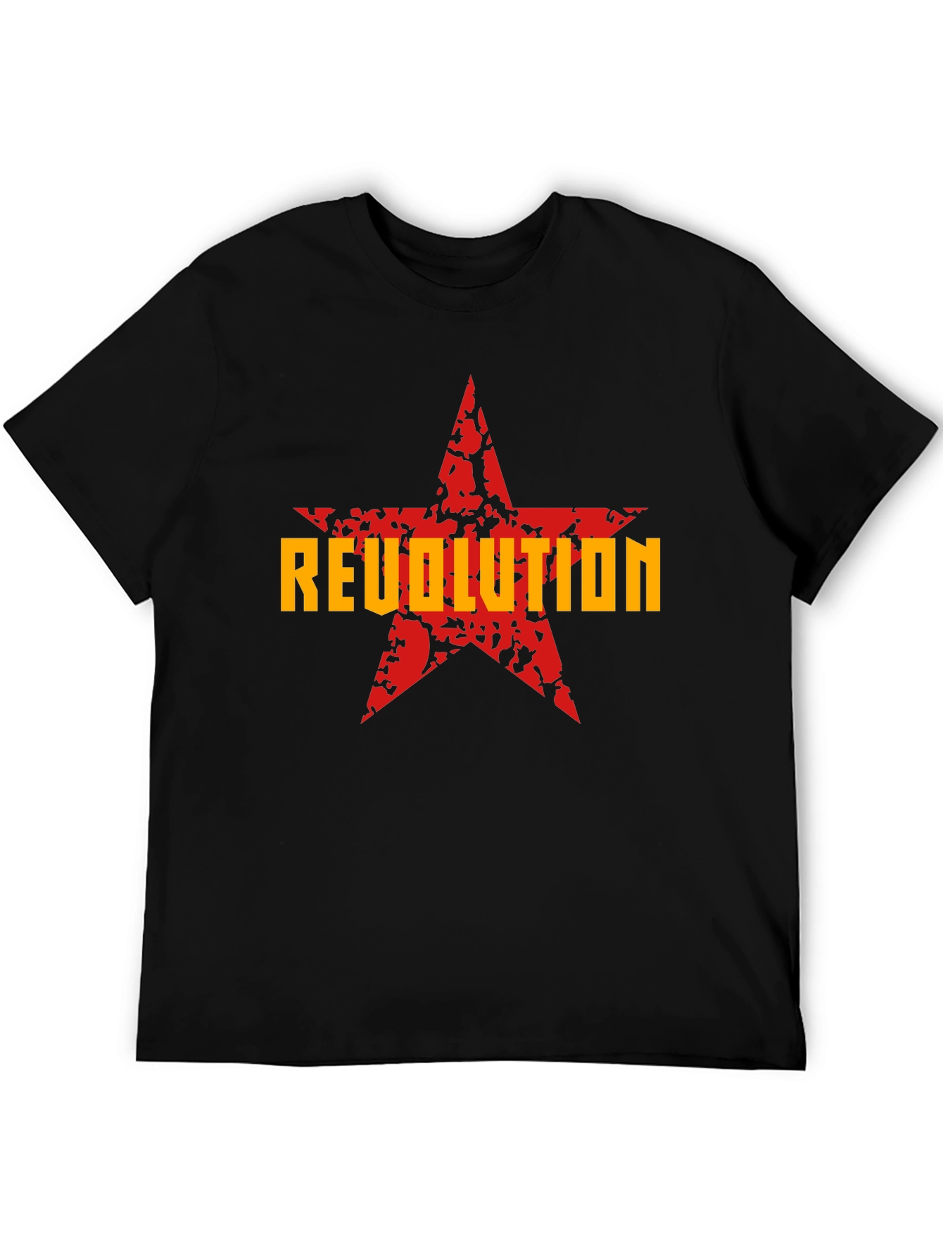 Revolution Star Graphic T-Shirt - Bold Statement Tee