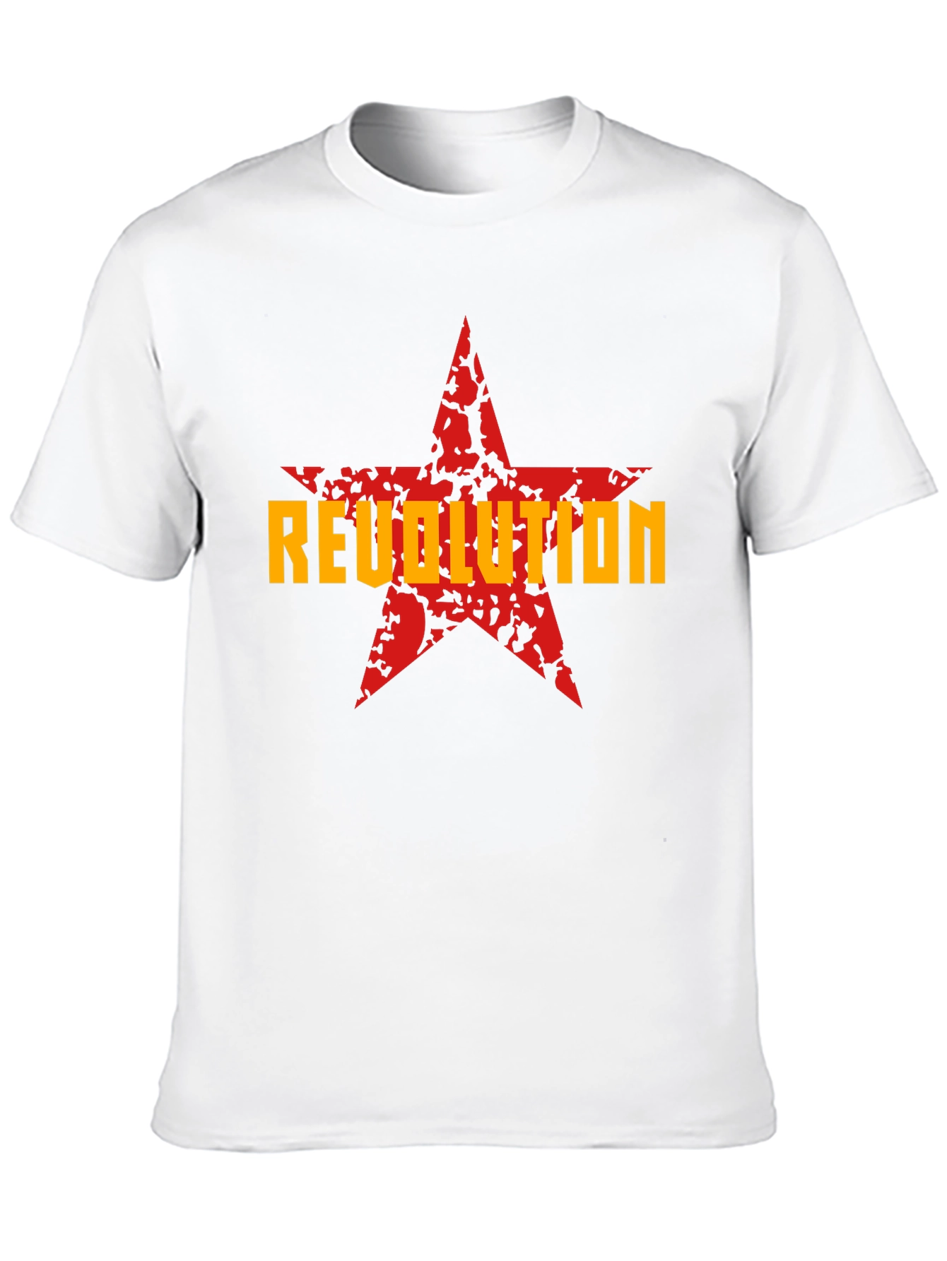 Revolution Star Graphic T-Shirt - Bold Statement Tee