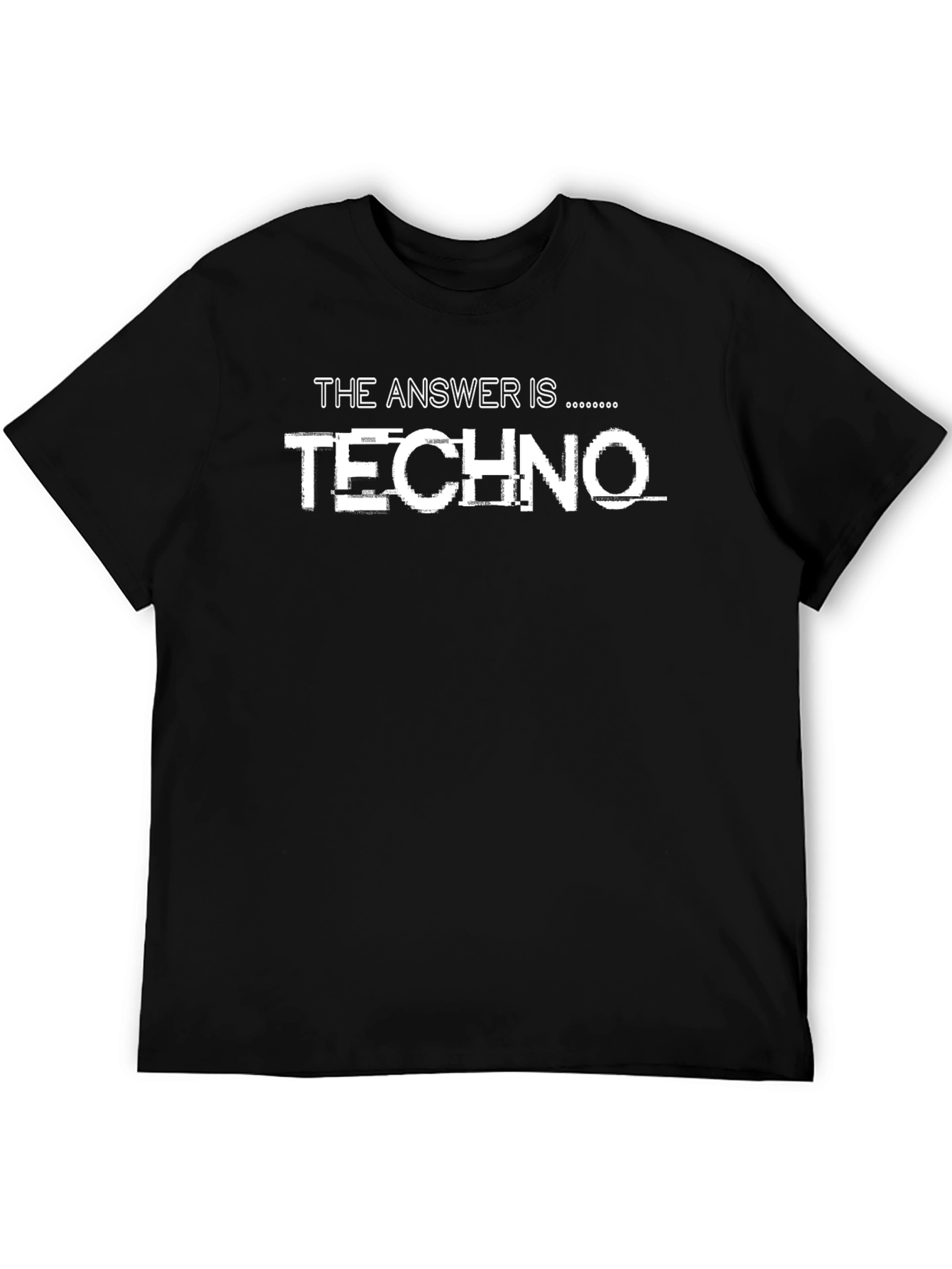 Techno Music Lover Graphic T-Shirt
