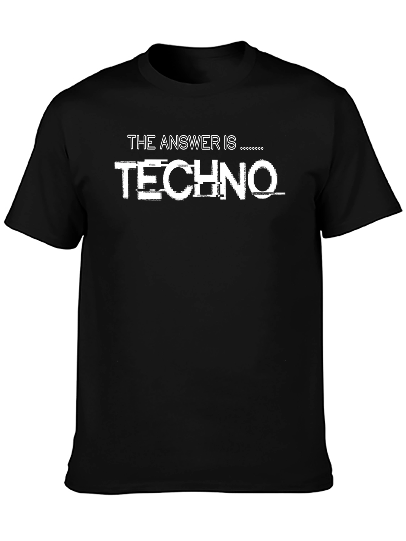 Techno Music Lover Graphic T-Shirt