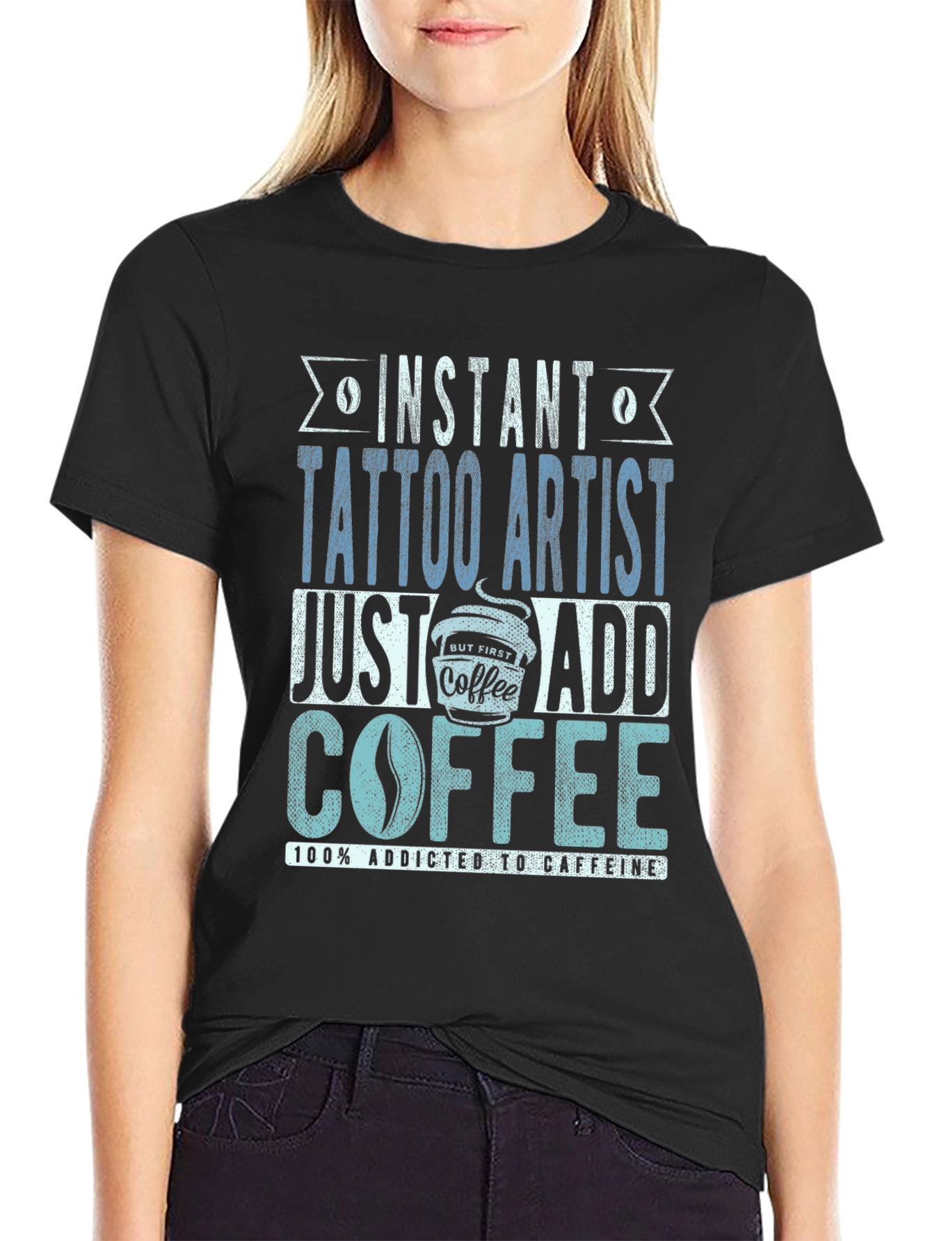 Instant Tattoo Artist Coffee T-Shirt