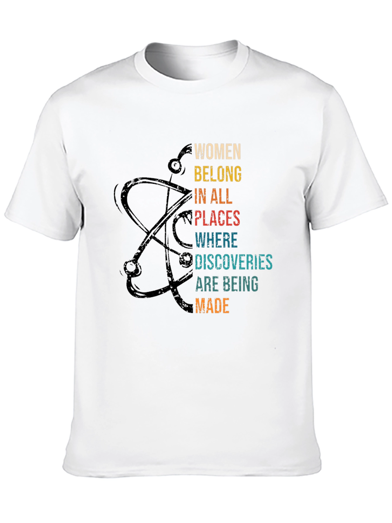 Women Belong T-Shirt - Science Tee
