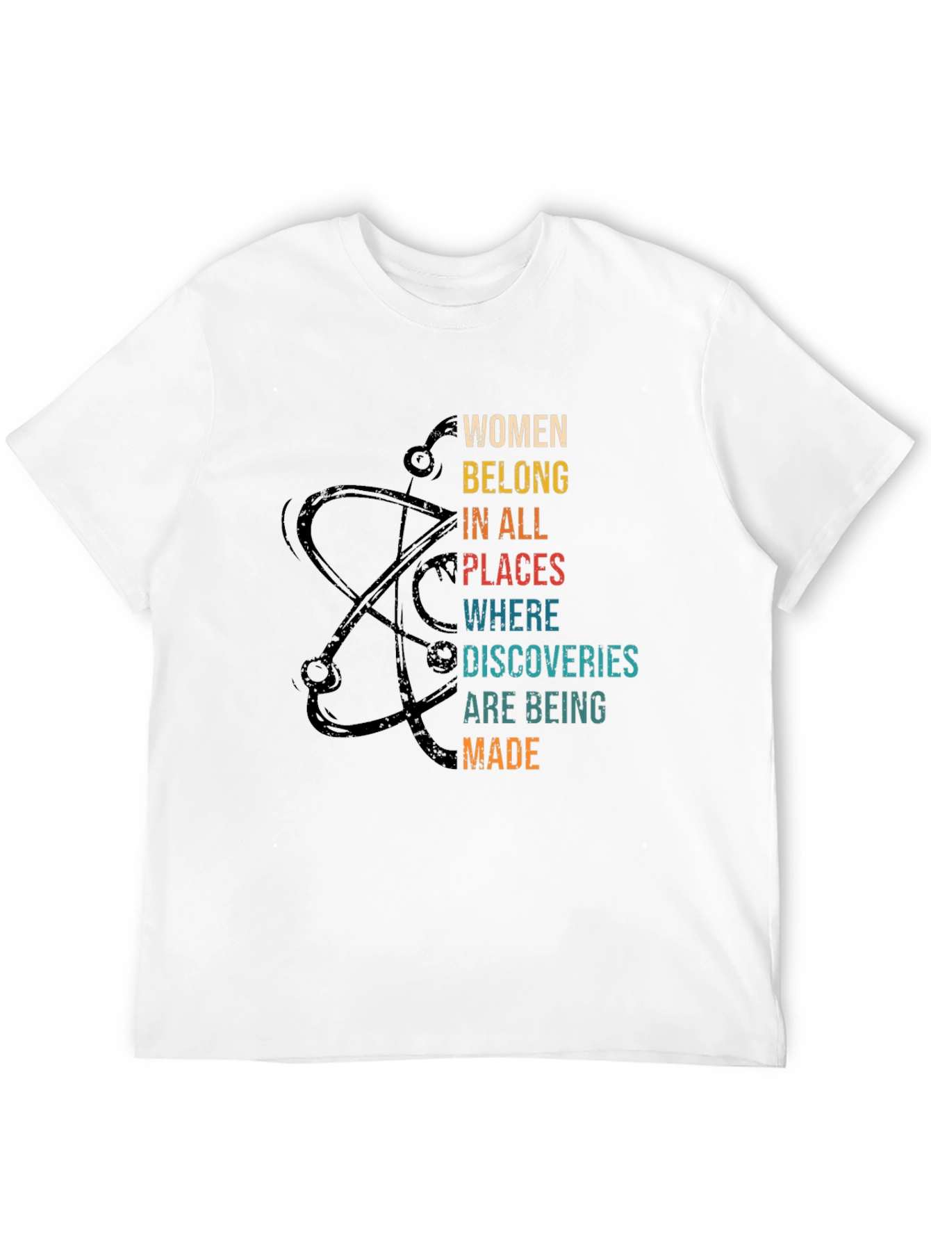 Women Belong T-Shirt - Science Tee