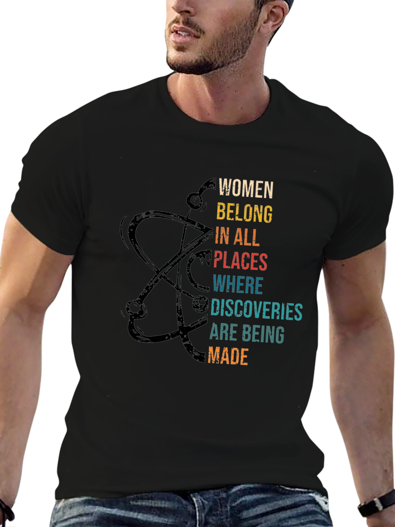 Women Belong T-Shirt - Science Tee