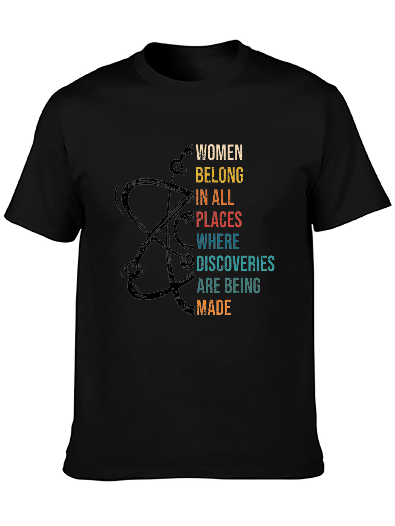 Women Belong T-Shirt - Science Tee