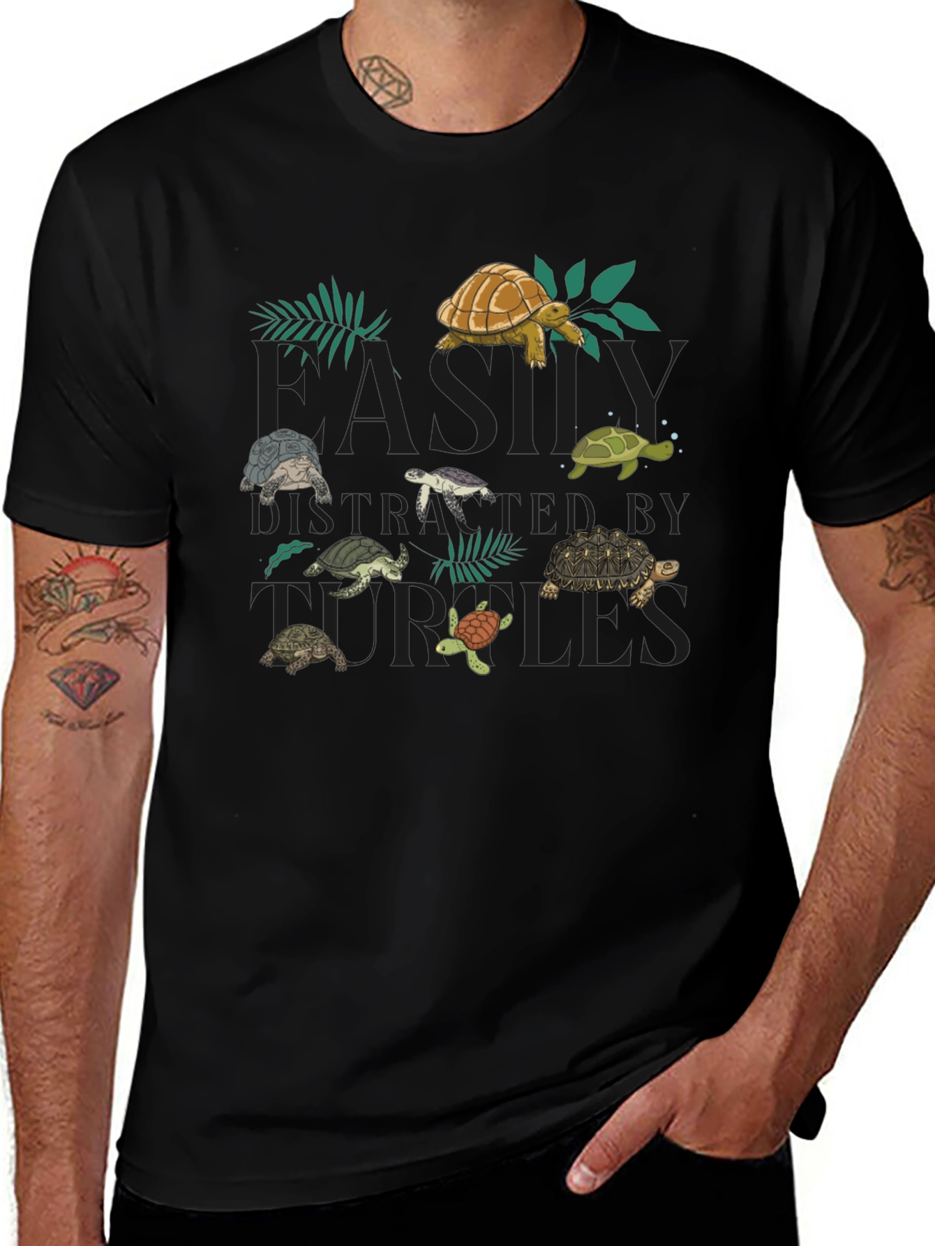 Turtle Enthusiast T-Shirt: Mystic Variety by Turtles