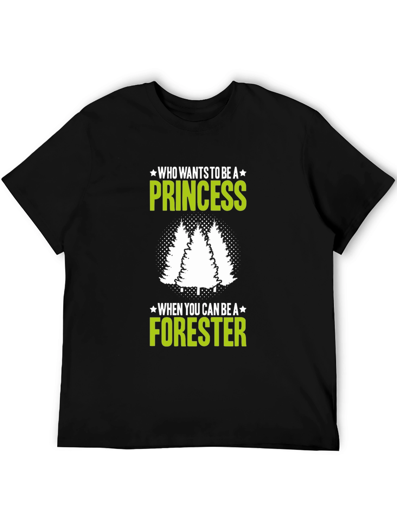 Princess Forester Graphic T-Shirt - Nature Lover Tee