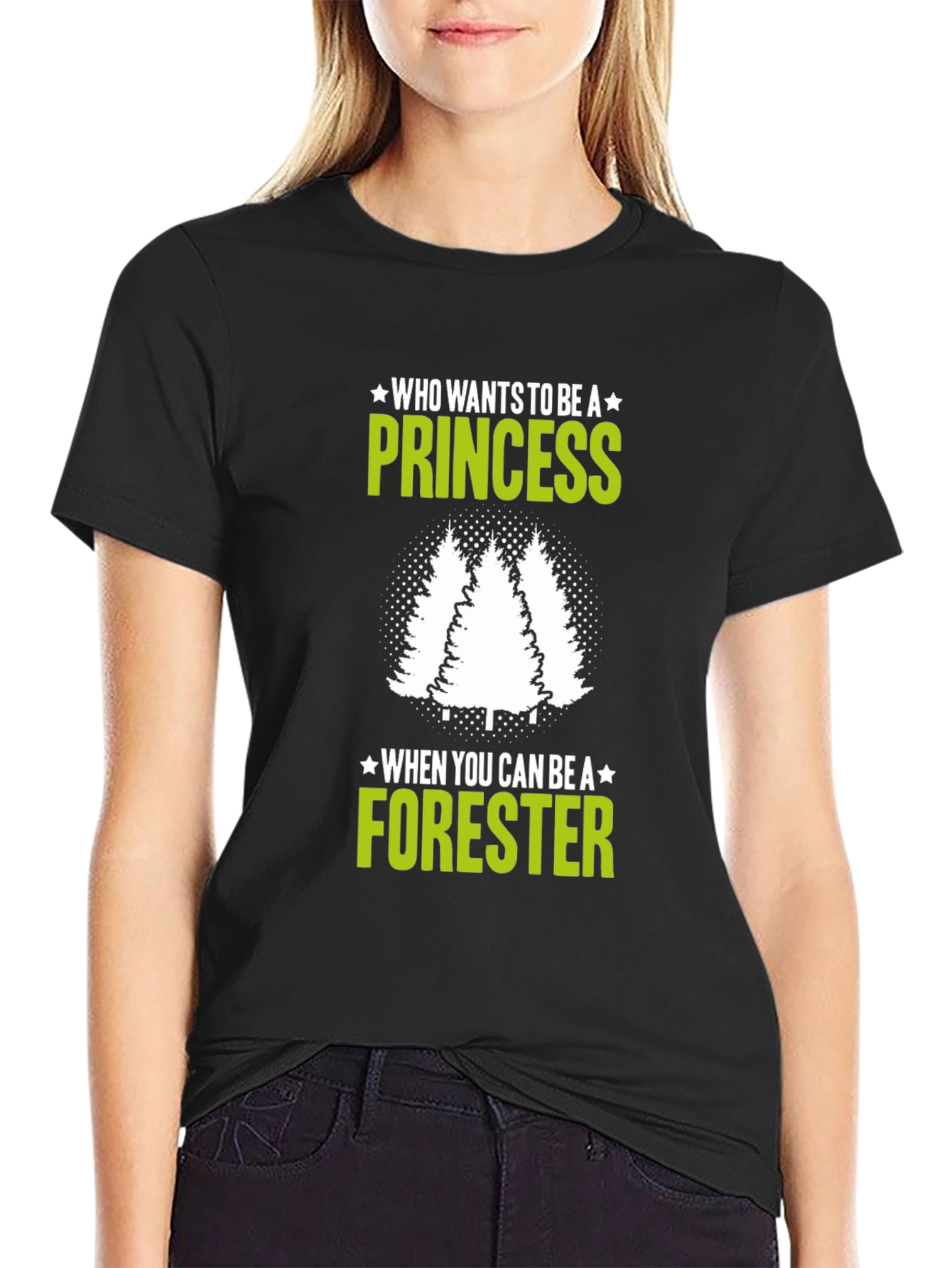 Princess Forester Graphic T-Shirt - Nature Lover Tee