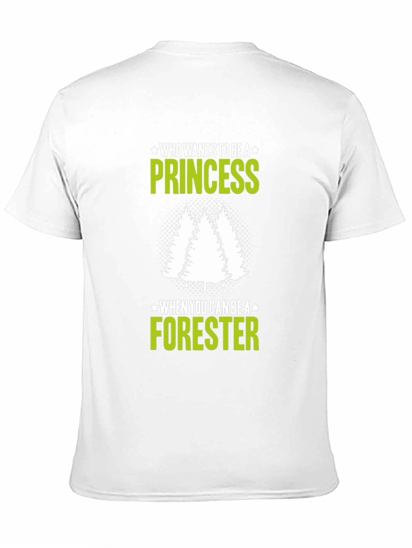 Princess Forester Graphic T-Shirt - Nature Lover Tee