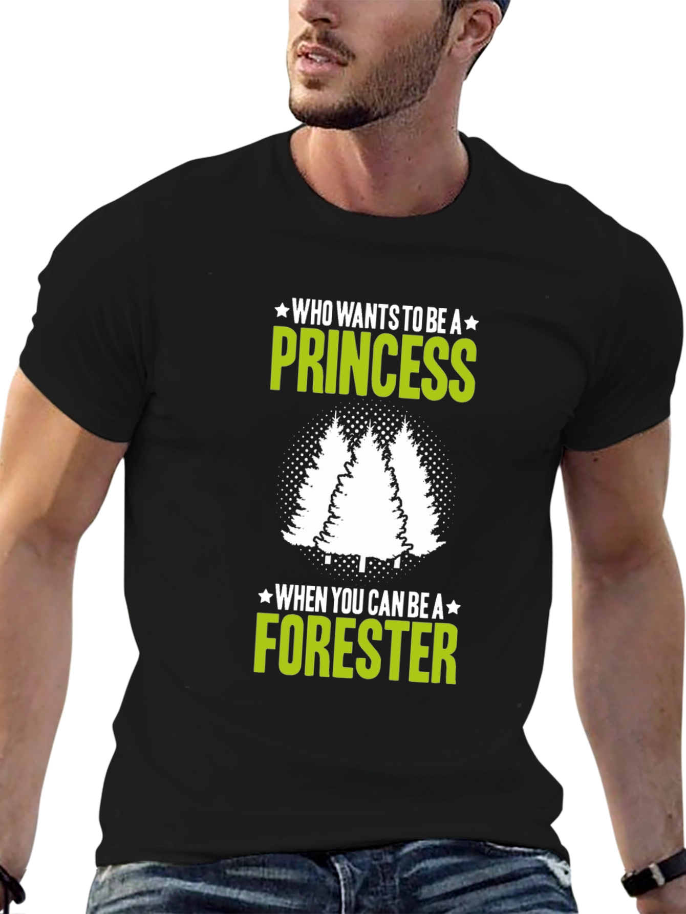 Princess Forester Graphic T-Shirt - Nature Lover Tee
