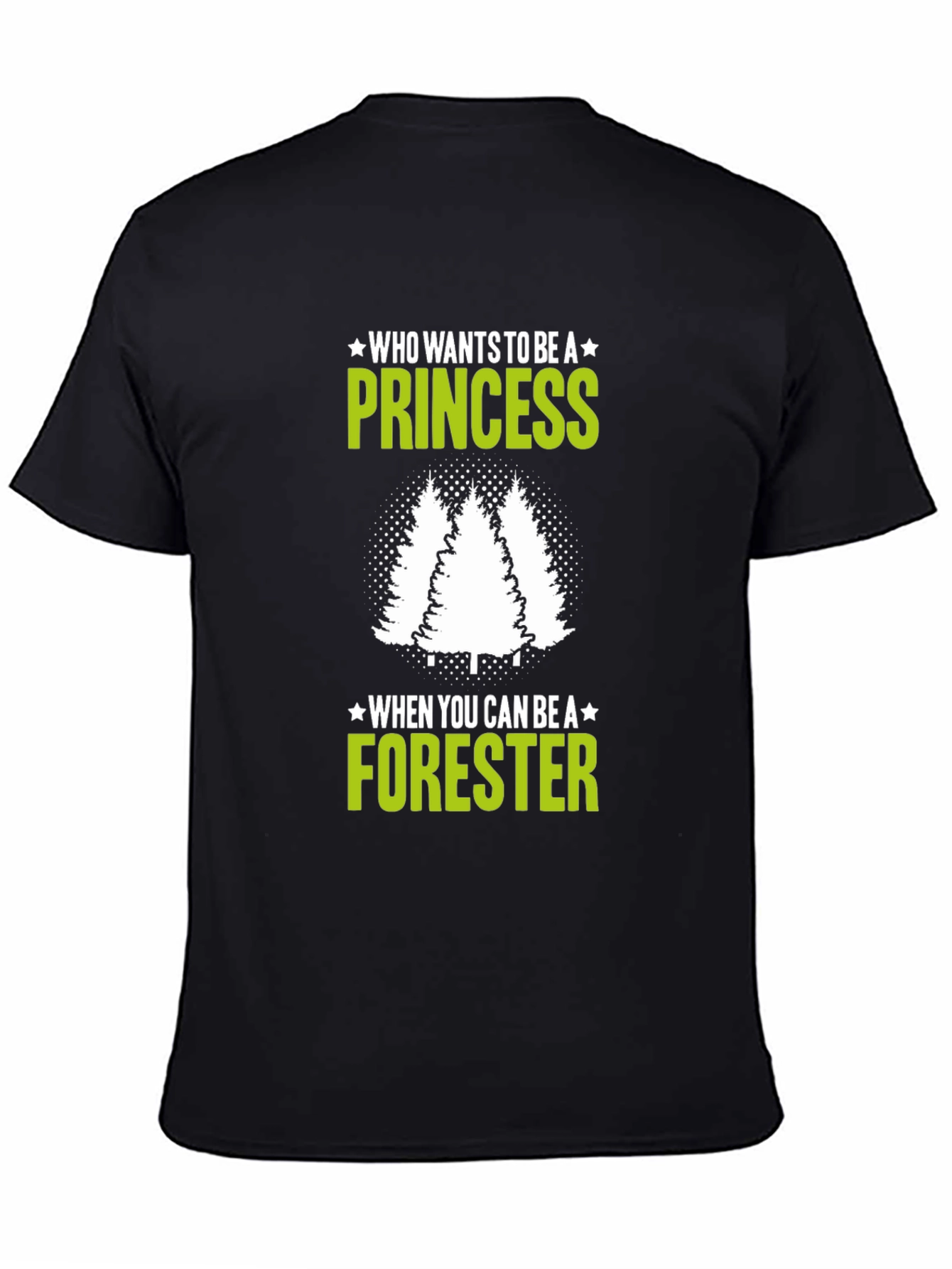 Princess Forester Graphic T-Shirt - Nature Lover Tee