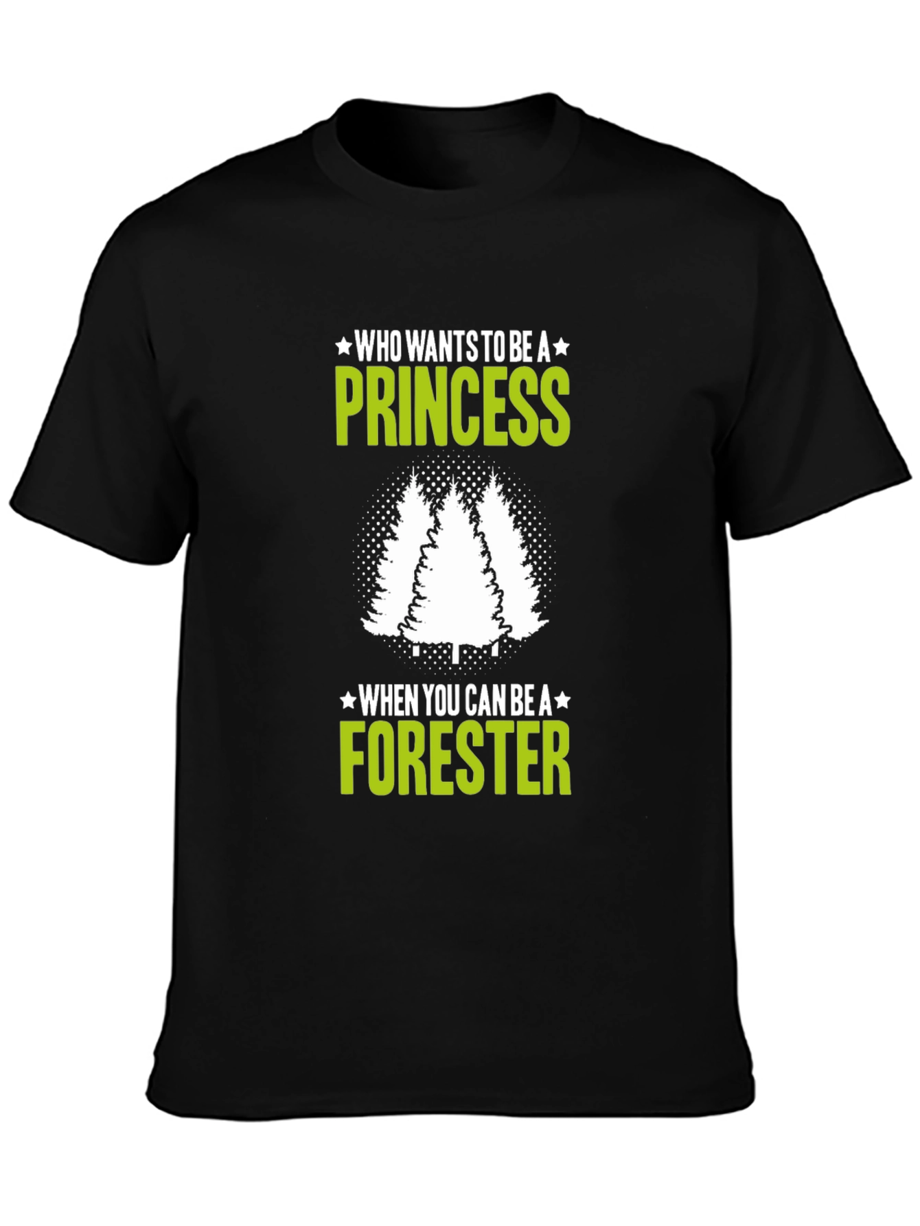 Princess Forester Graphic T-Shirt - Nature Lover Tee