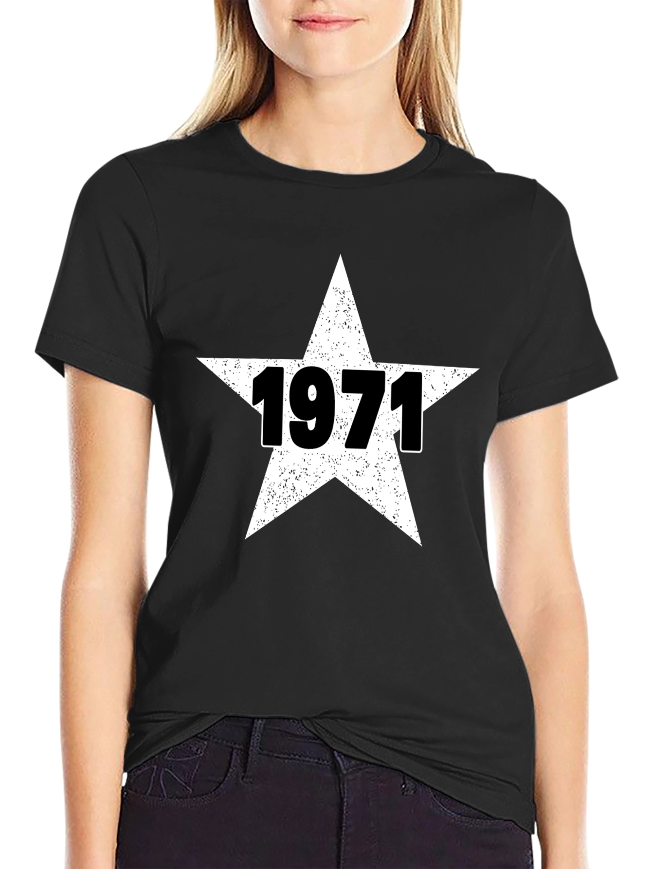 1971 Star Graphic Tee - Retro Style