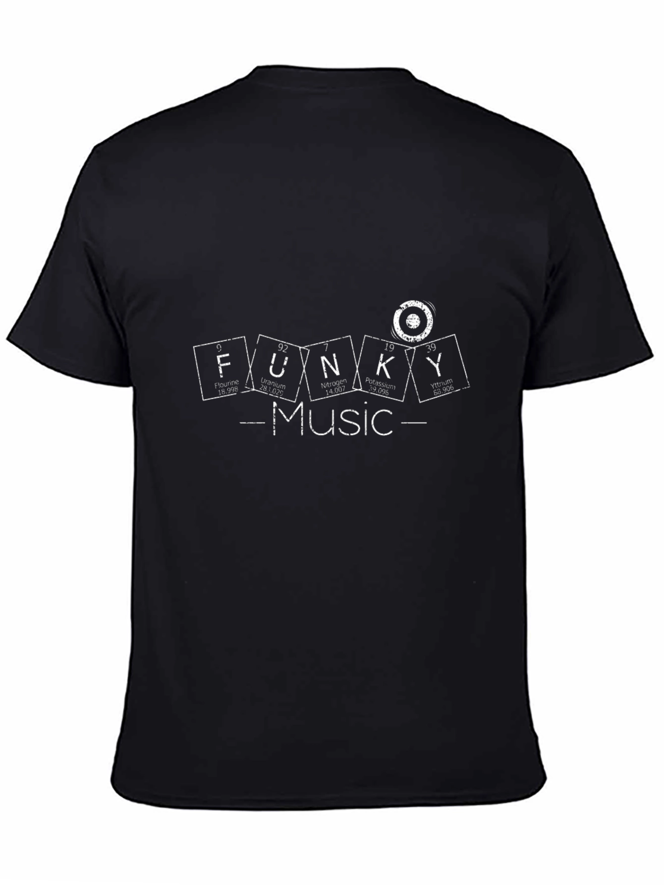 Funky Music T-Shirt - Periodic Table Style!