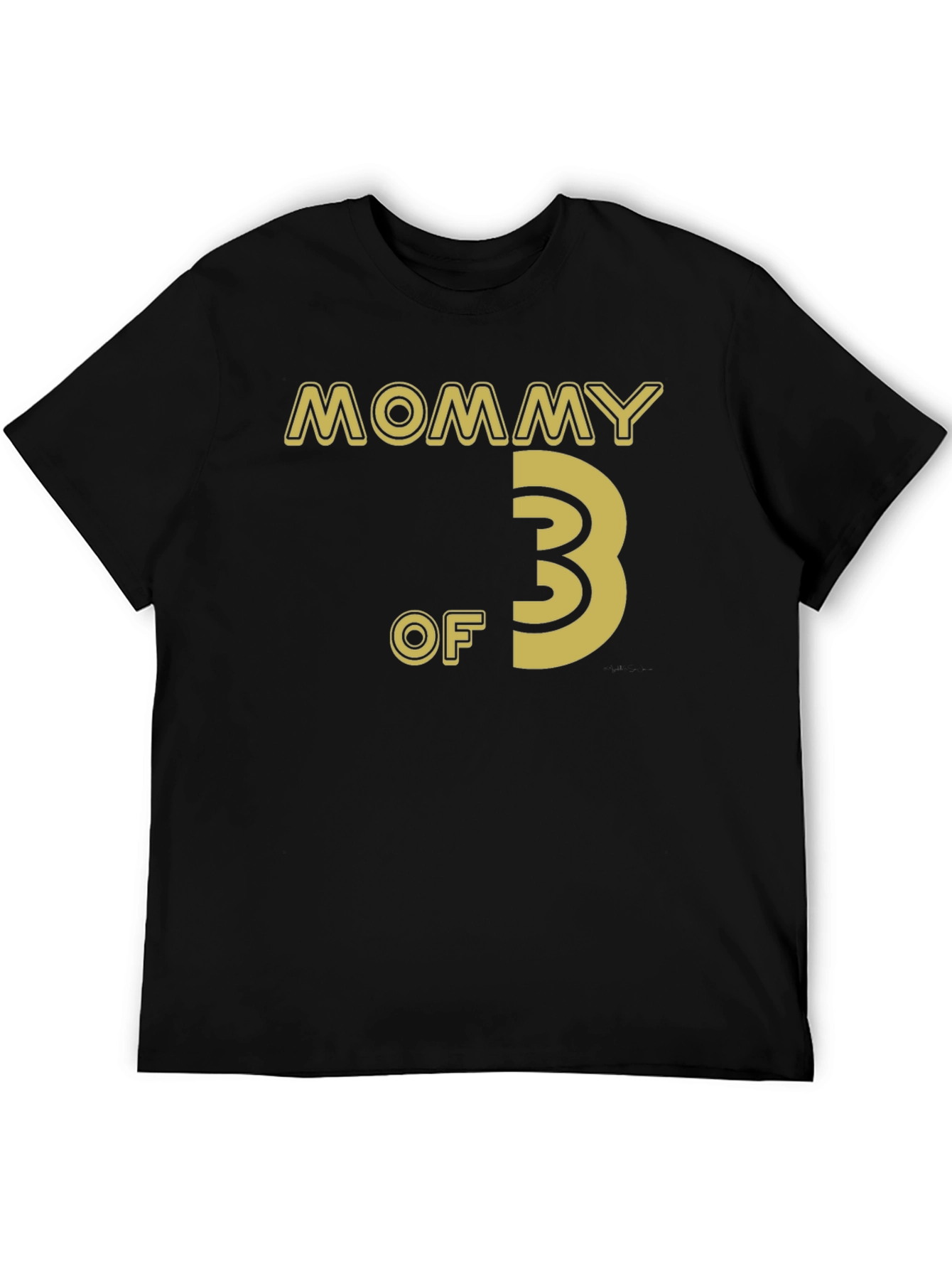 Mommy of 3 T-Shirt - Cute Family Tee