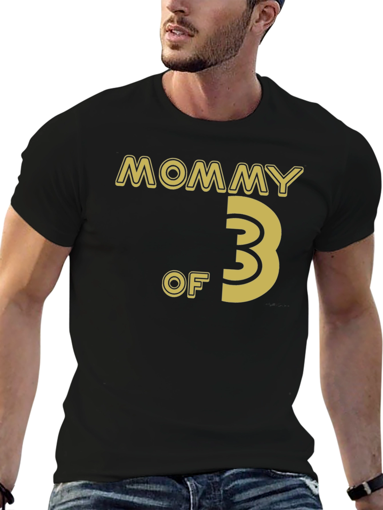 Mommy of 3 T-Shirt - Cute Family Tee