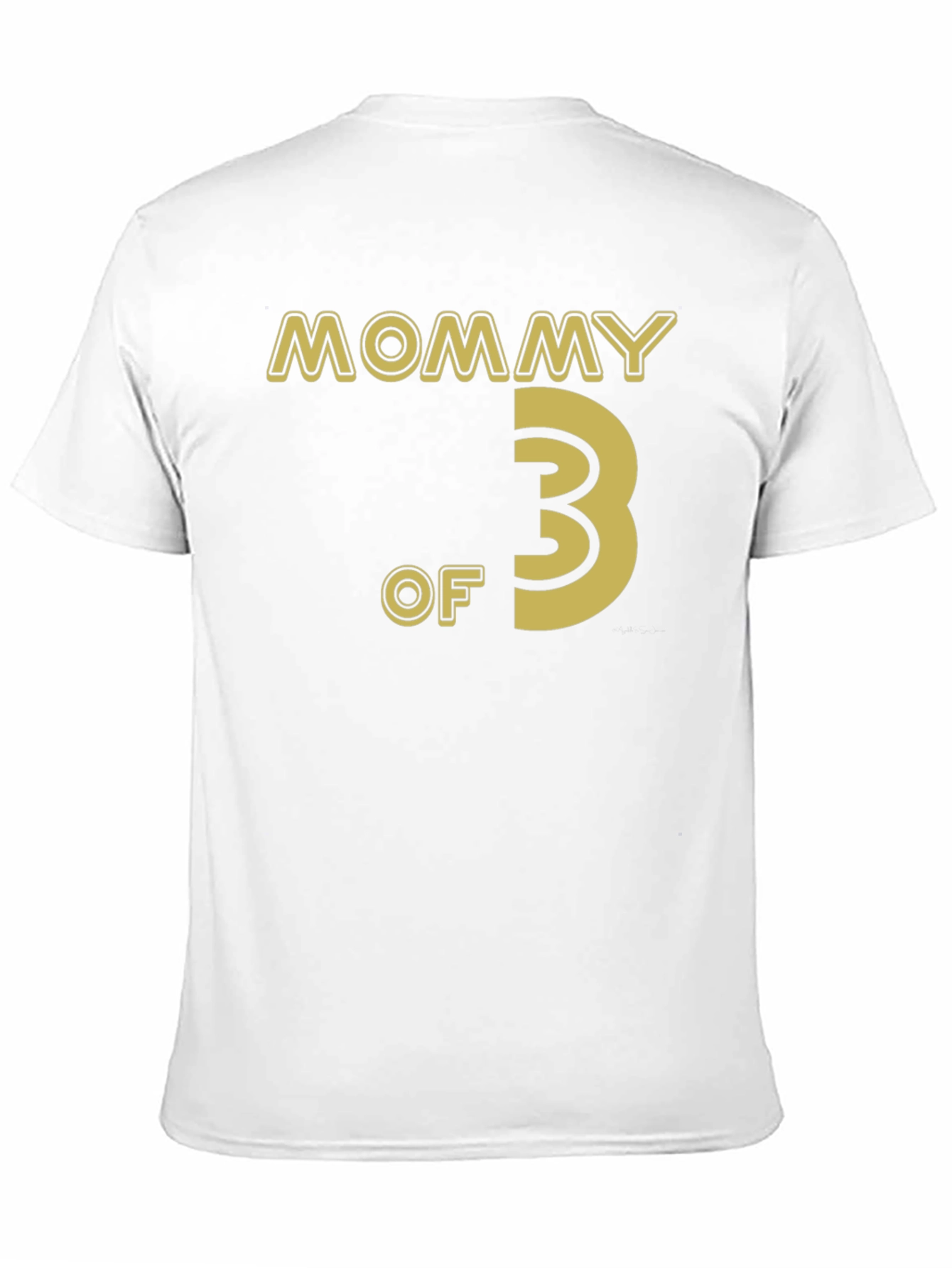 Mommy of 3 T-Shirt - Cute Family Tee
