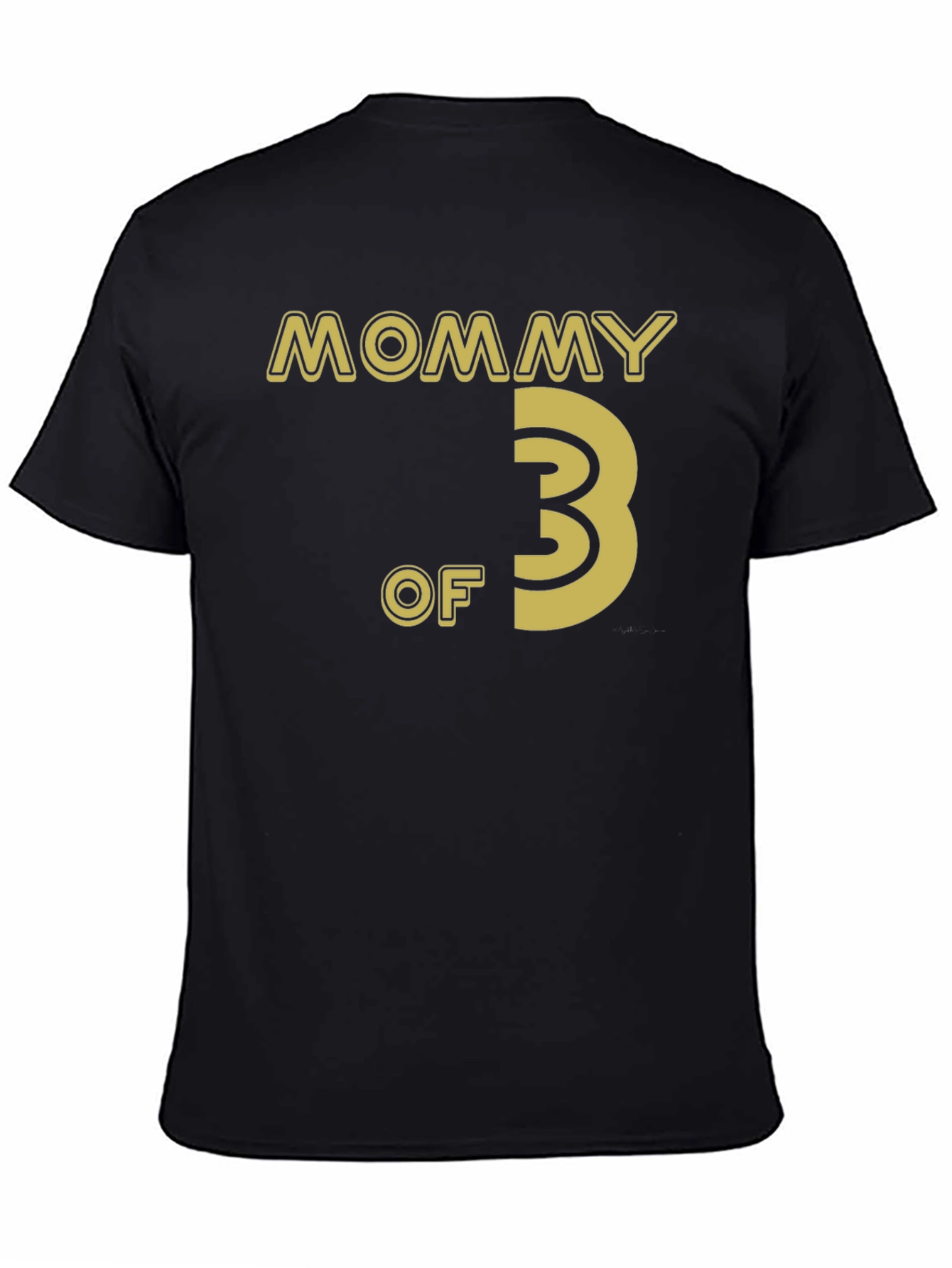 Mommy of 3 T-Shirt - Cute Family Tee