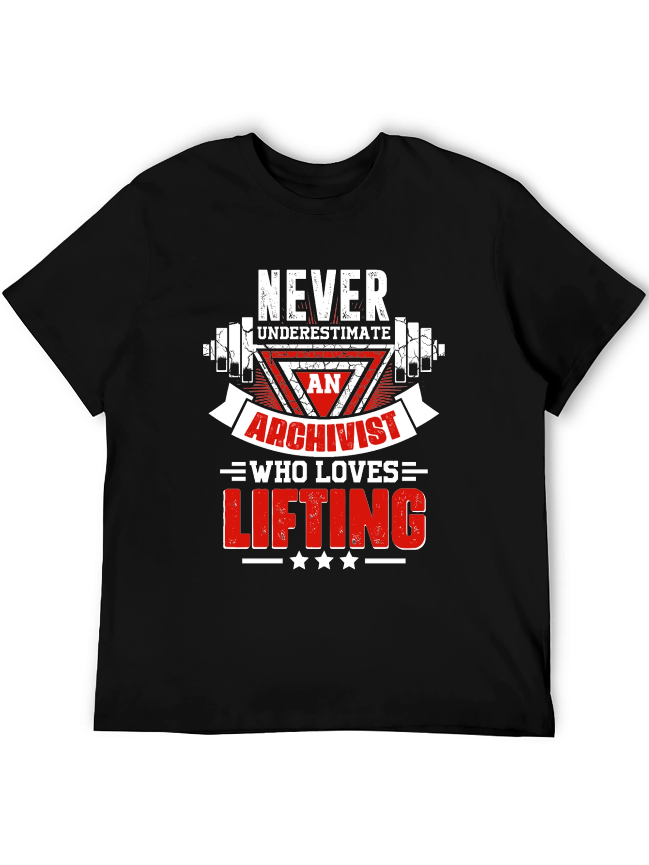 Archivist Who Loves Lifting T-Shirt - Gym Gift