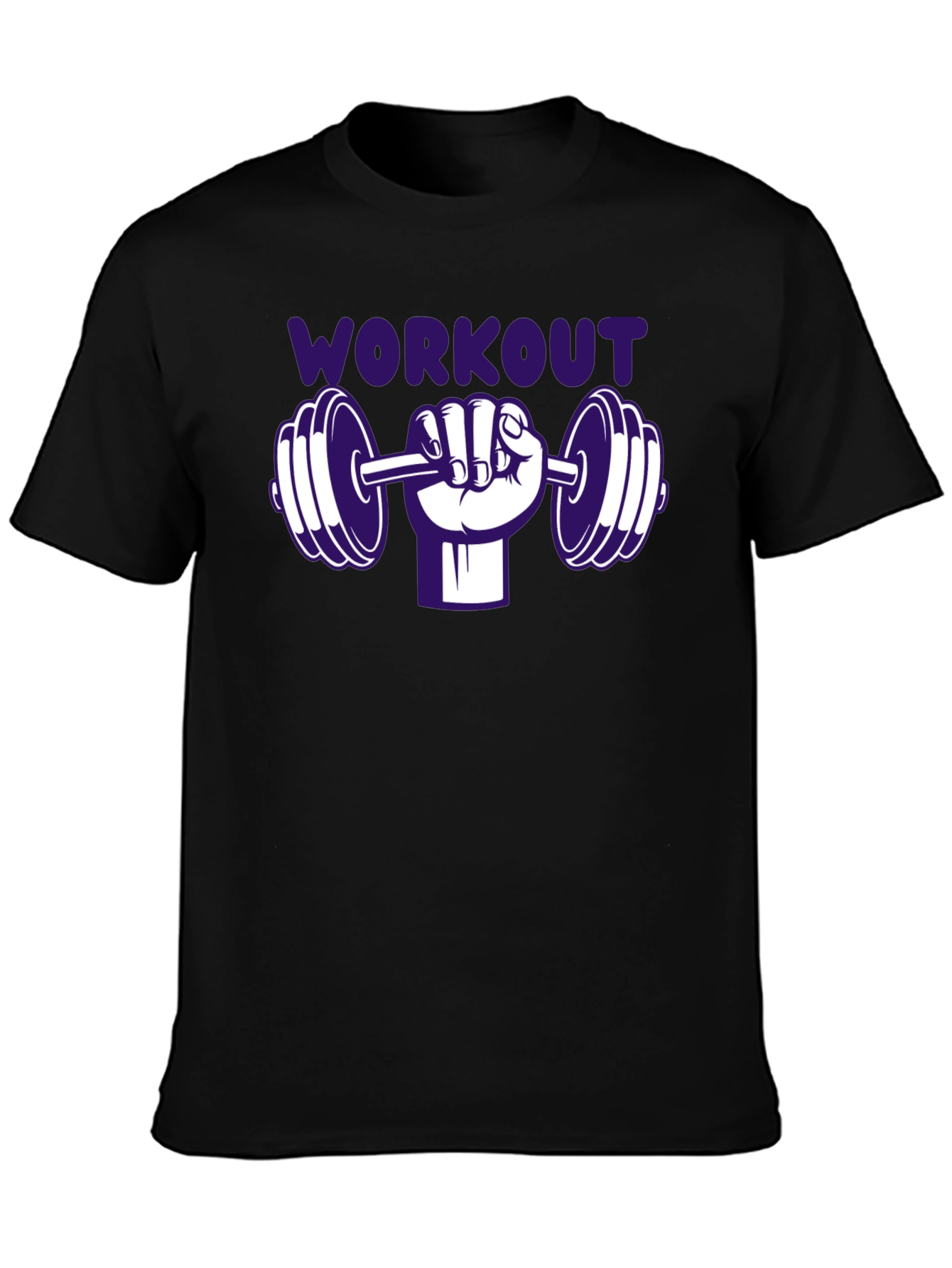 Workout Graphic Tee - Gym Fitness Shirt